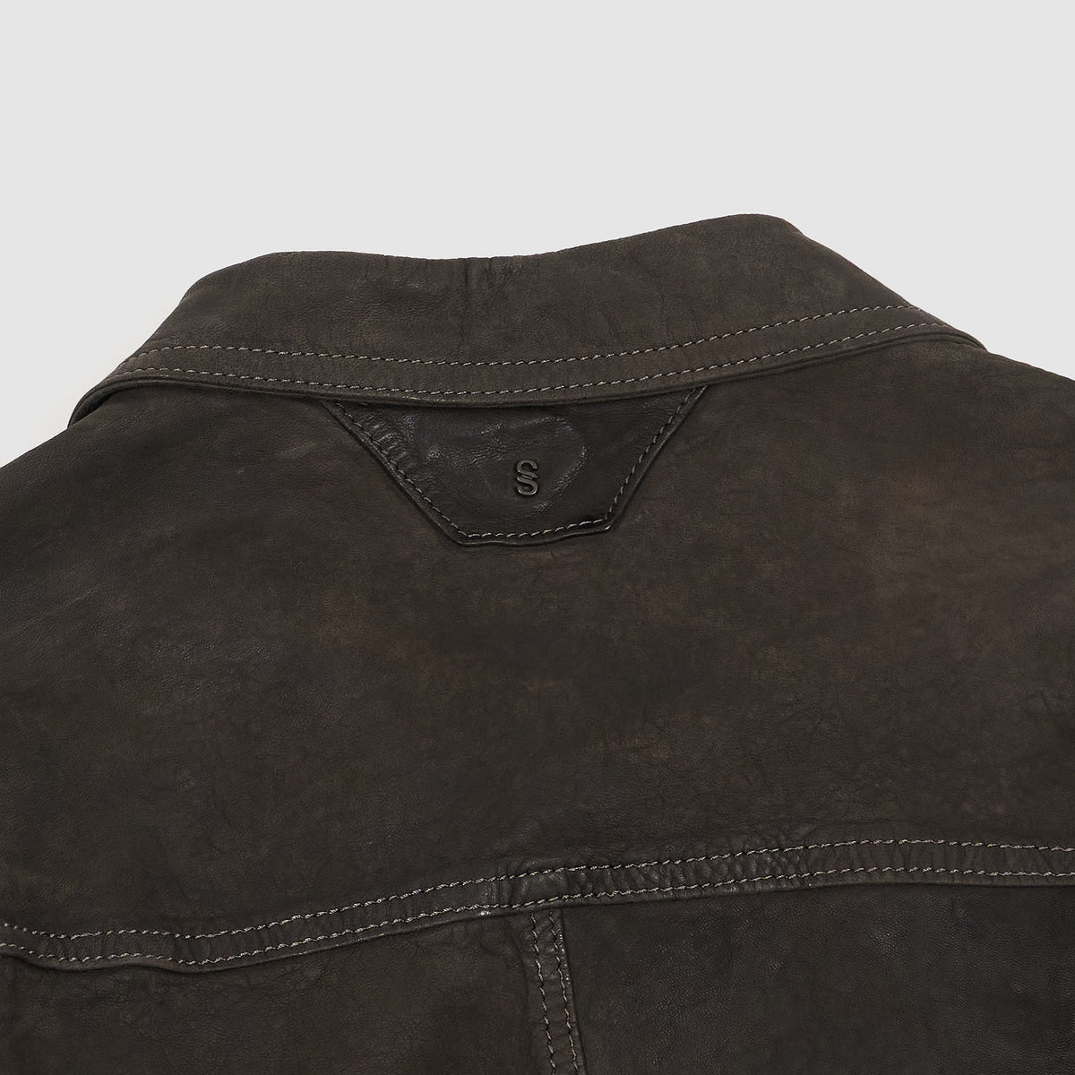 Salvatore Santoro Leather Chore Jacket Blazer