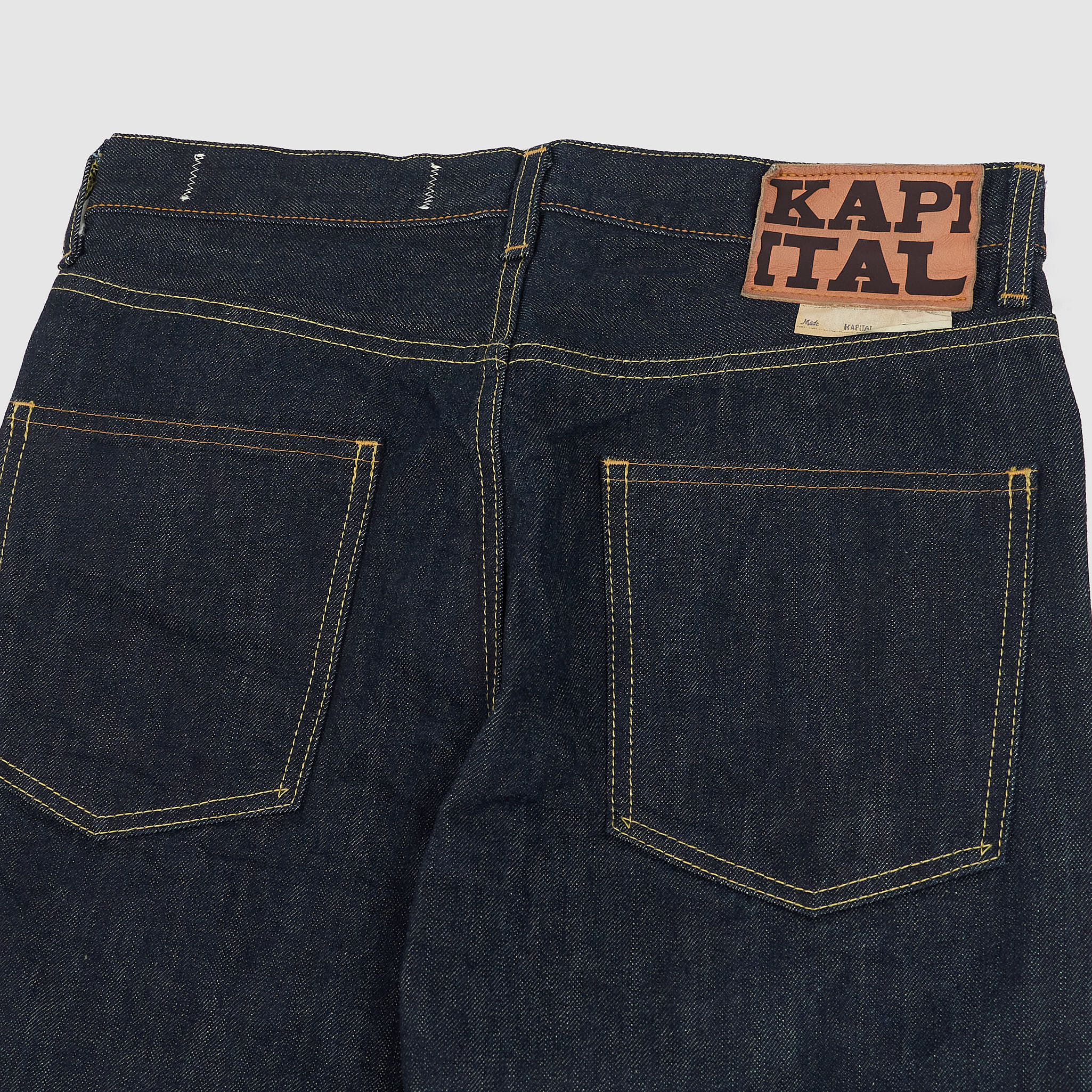 KAPITAL KAP-71 BROWN AND BLUE JEANS