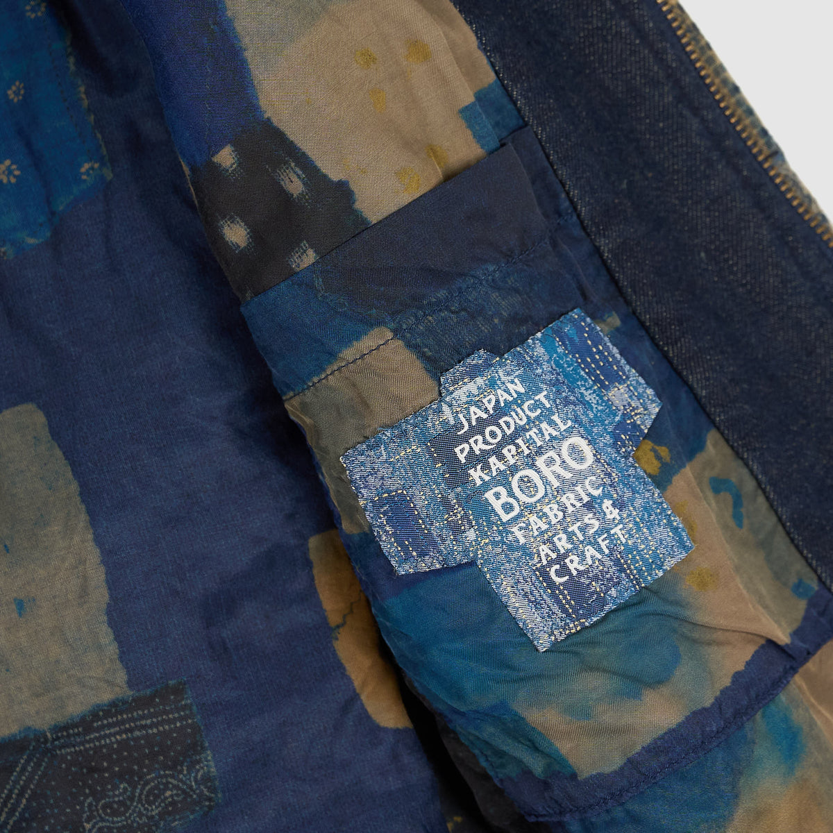 Kapital Distressed Patchwork Boro Work Jacket