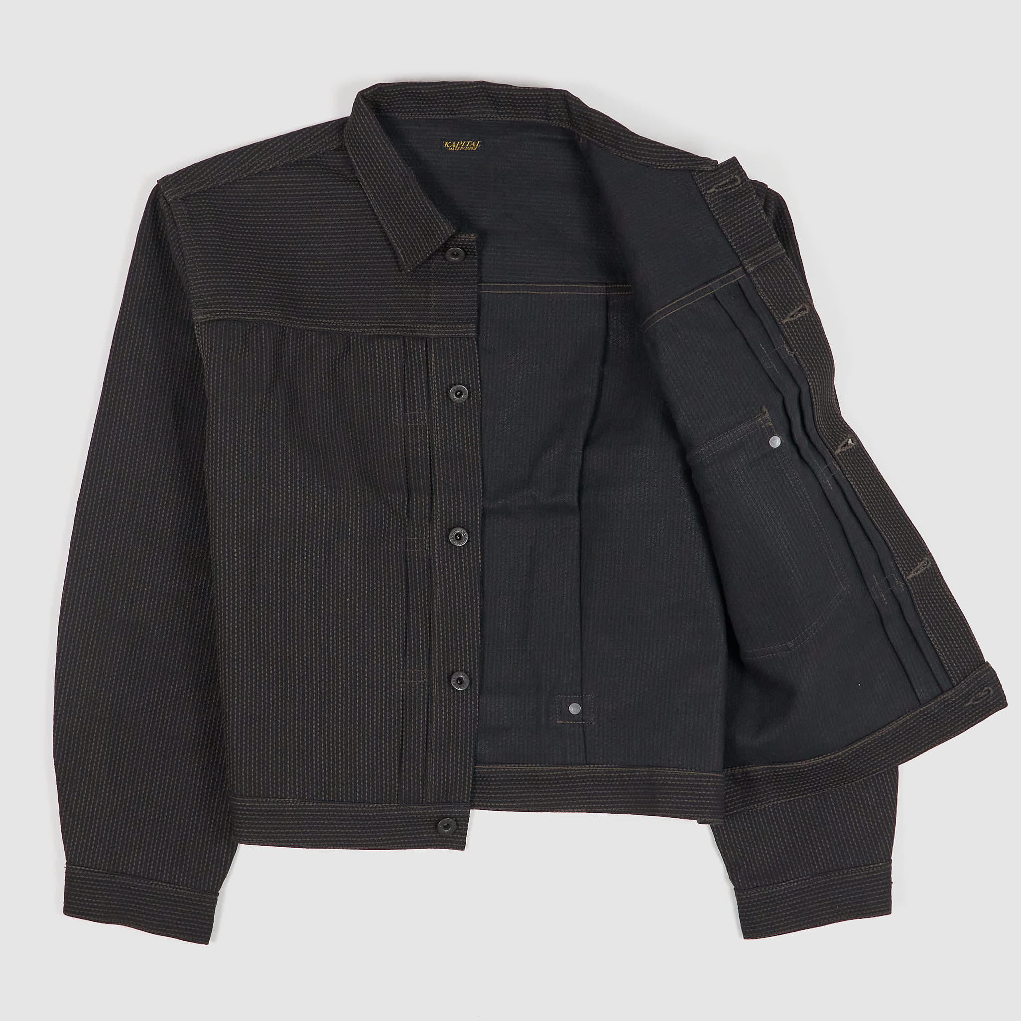 Kapital Century Denim Type-1 Trucker Jacket - DeeCee style