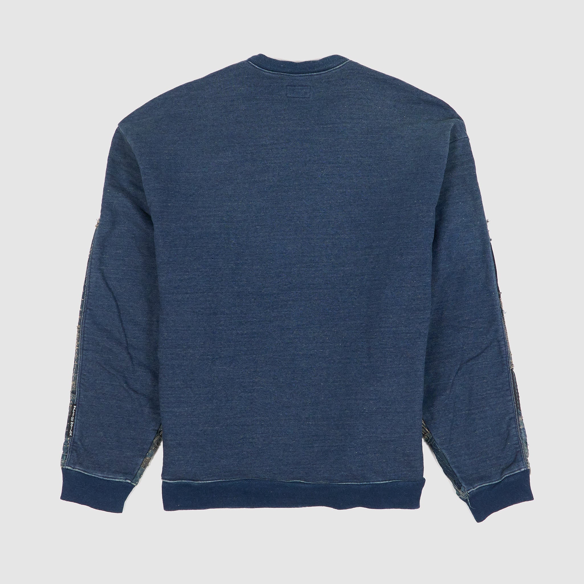 Kapital Distressed Boro Crew Neck Sweat Shirt - DeeCee style