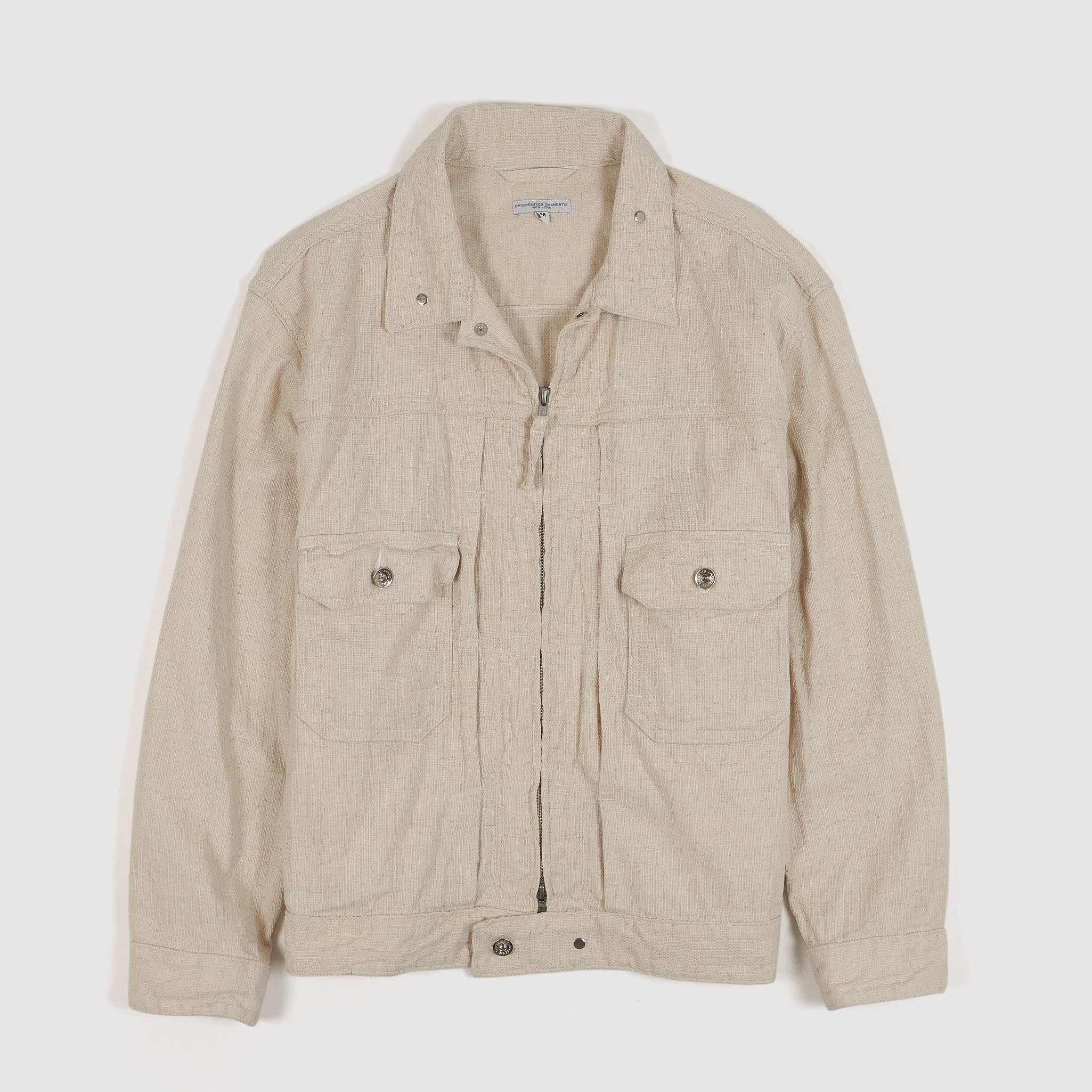 ジャケット・アウター engineered garments java cloth jacke Engineered Garments Java Cloth Trucker Jacket - DeeCee style