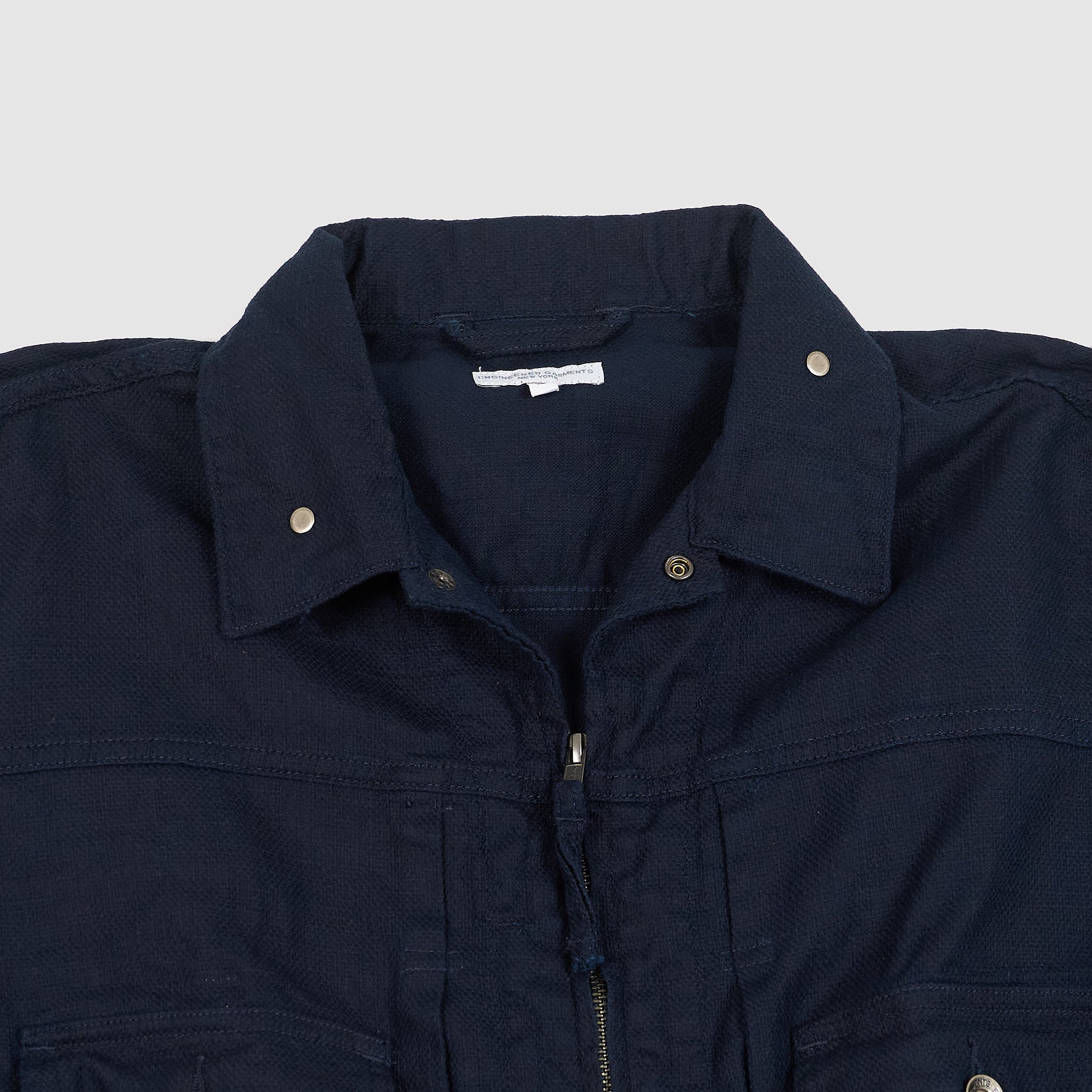 Engineered Garments Java Cloth Trucker Jacket - DeeCee style