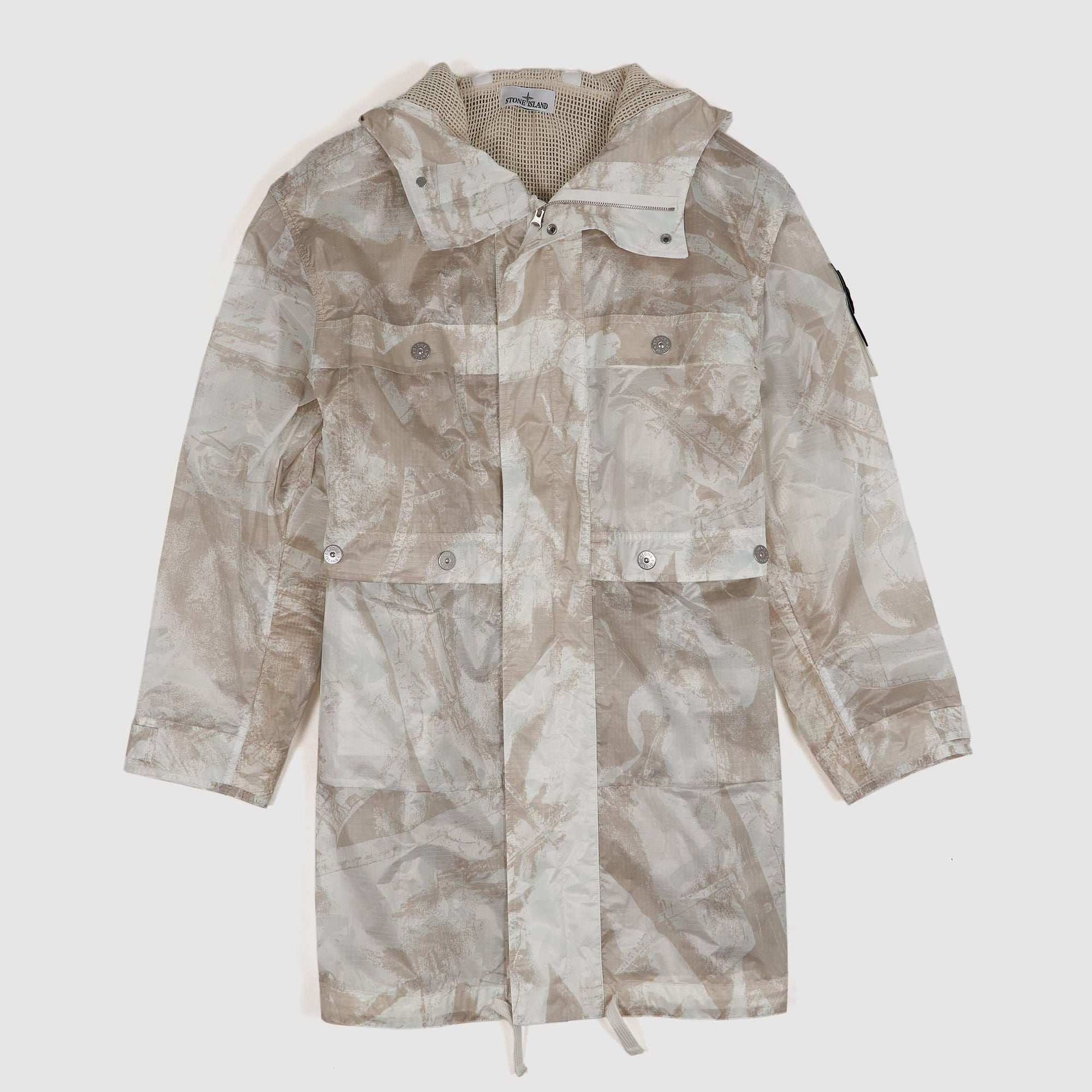 Stone Island UV Reactive Long Parka