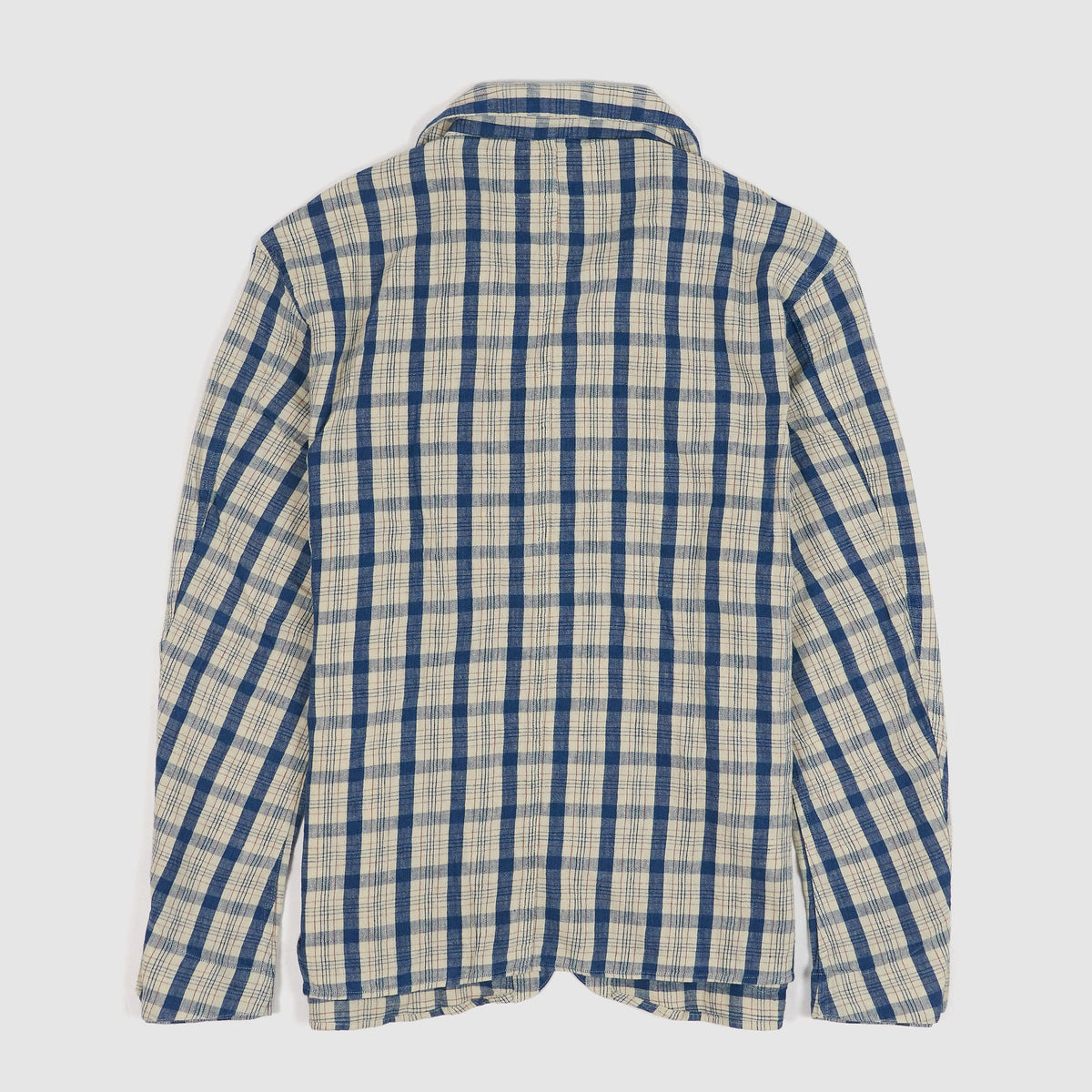 Double RL Madras Plaid Overshirt Blazer