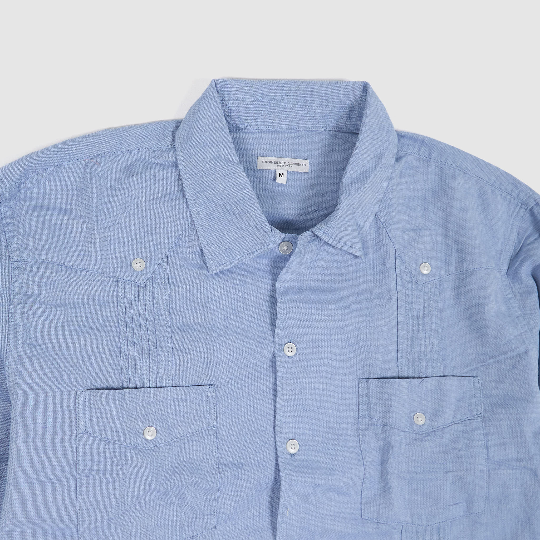 Engineered Garment Guayabera Oversized Shirt - DeeCee style