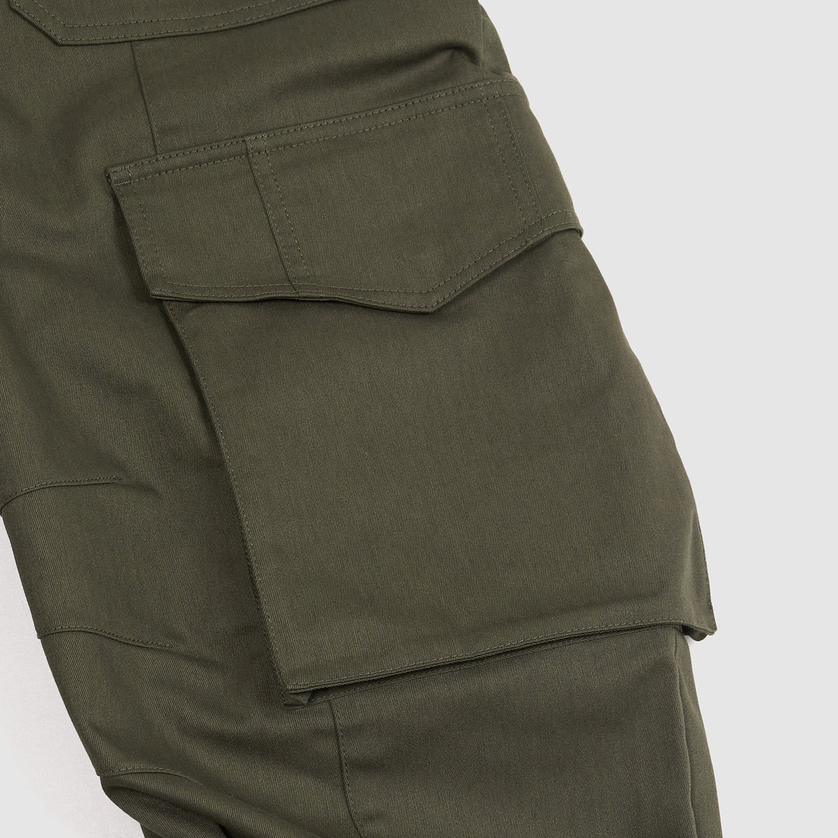 Golden Goose Loose Fitted Mix Fabric Cargo Pant