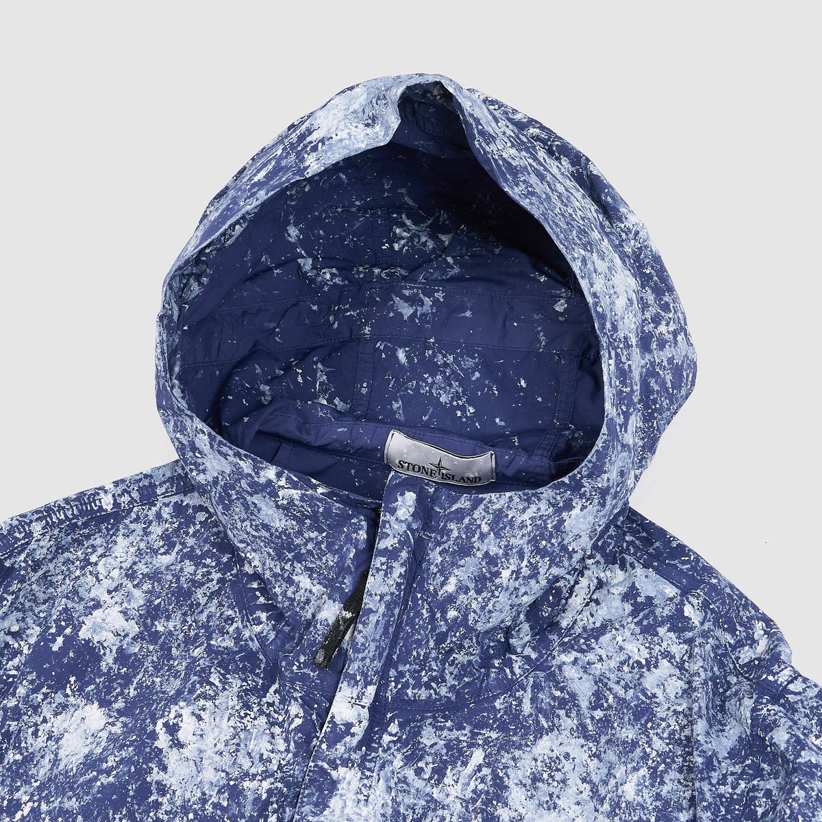 Stone Island White Pigment Short Parka