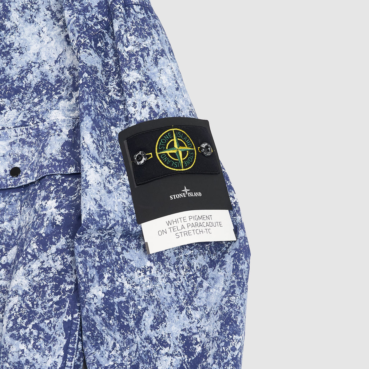Stone Island White Pigment Short Parka