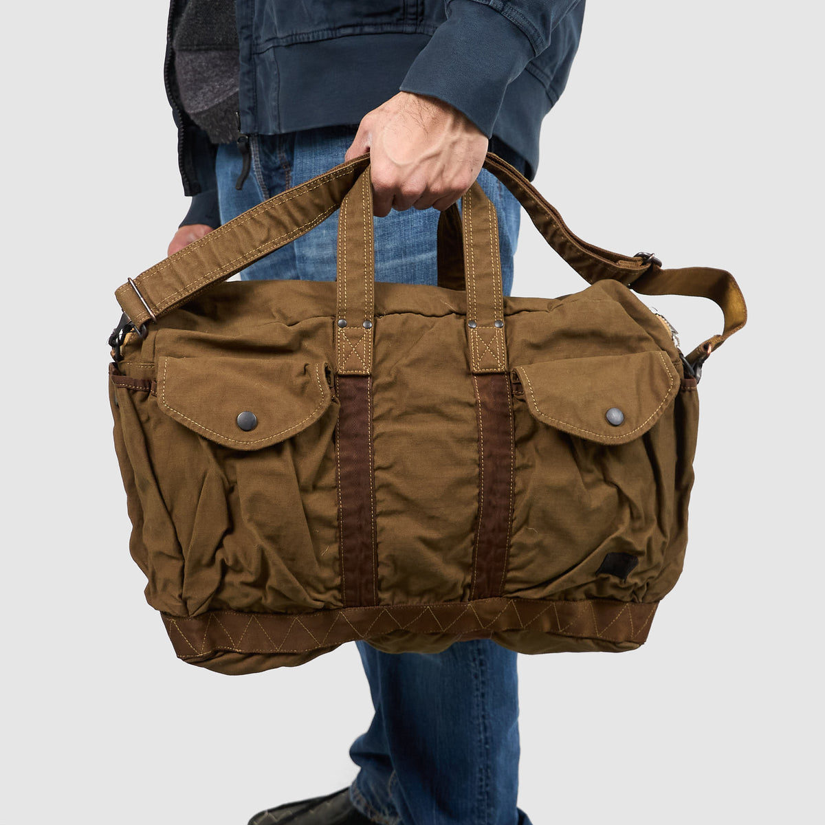 Porter Yoshida & Co. Crag 2 Way Boston Small Weekender Duffle Bag