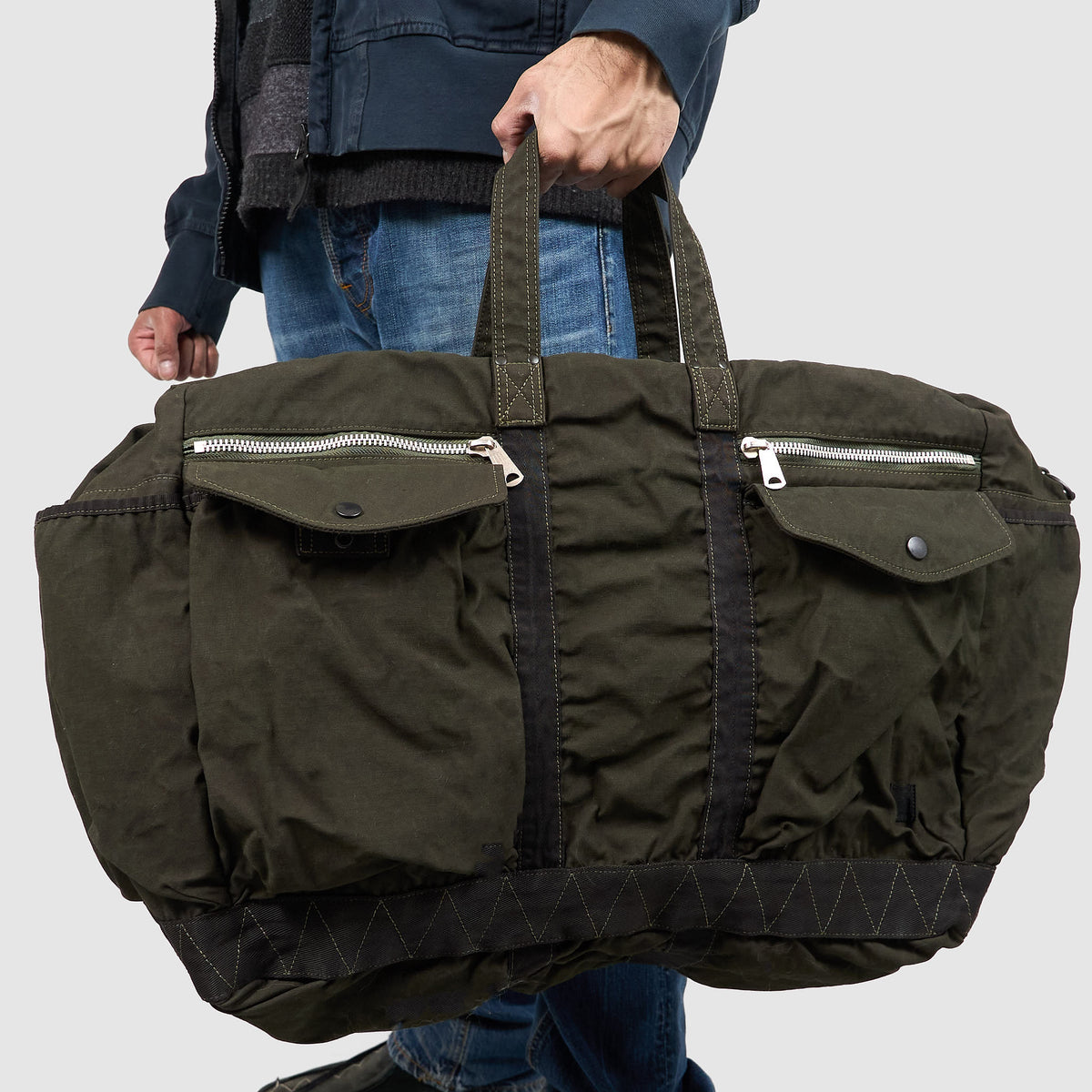 Porter Yoshida & Co. Crag 2 Way Boston Large Travel Duffle Bag