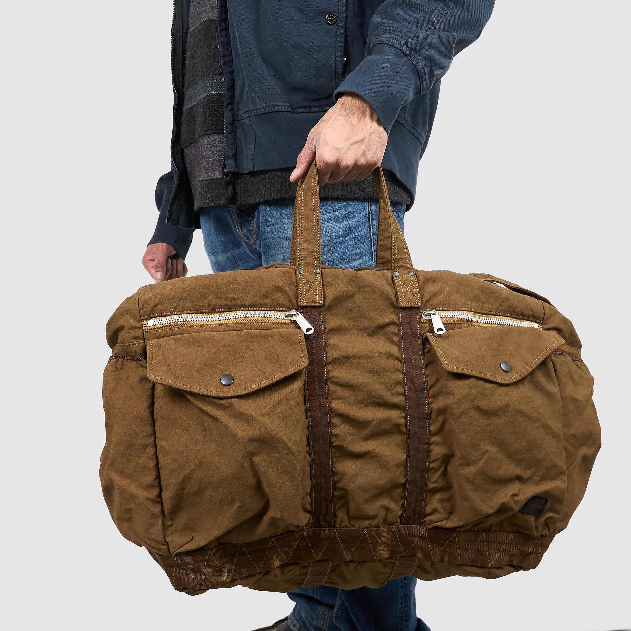 Porter Yoshida & Co. Crag 2 Way Boston Large Travel Duffle Bag