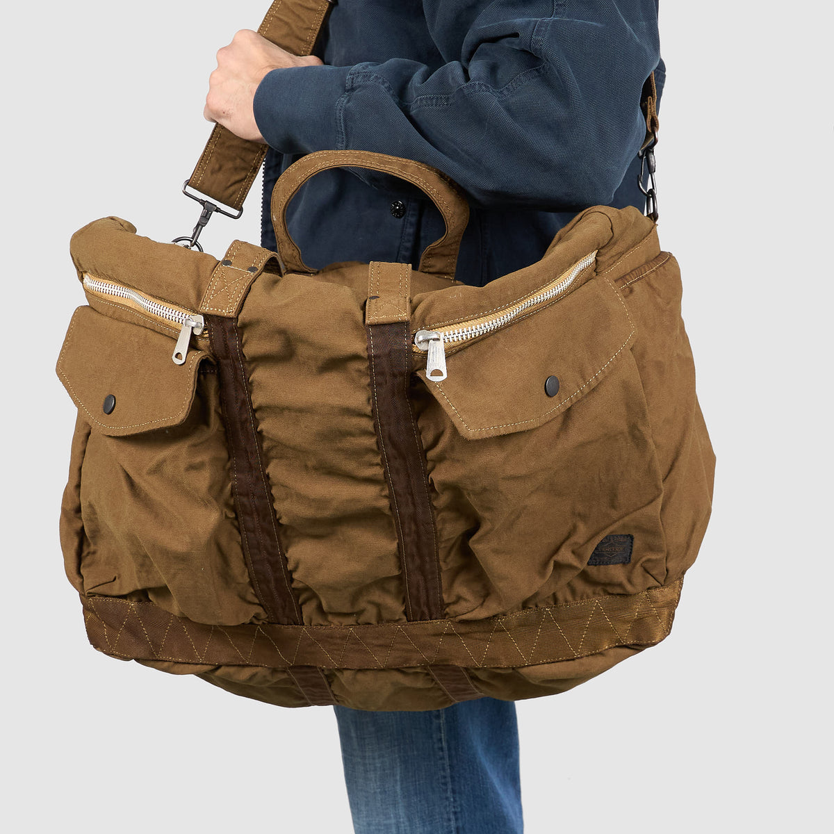 Porter Yoshida & Co. Crag 2 Way Boston Large Travel Duffle Bag