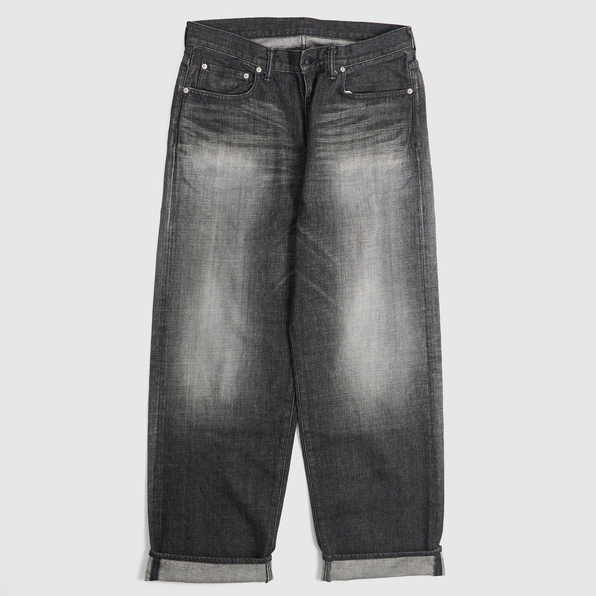 nanamica Selvage Wide Fitted Denim Pants