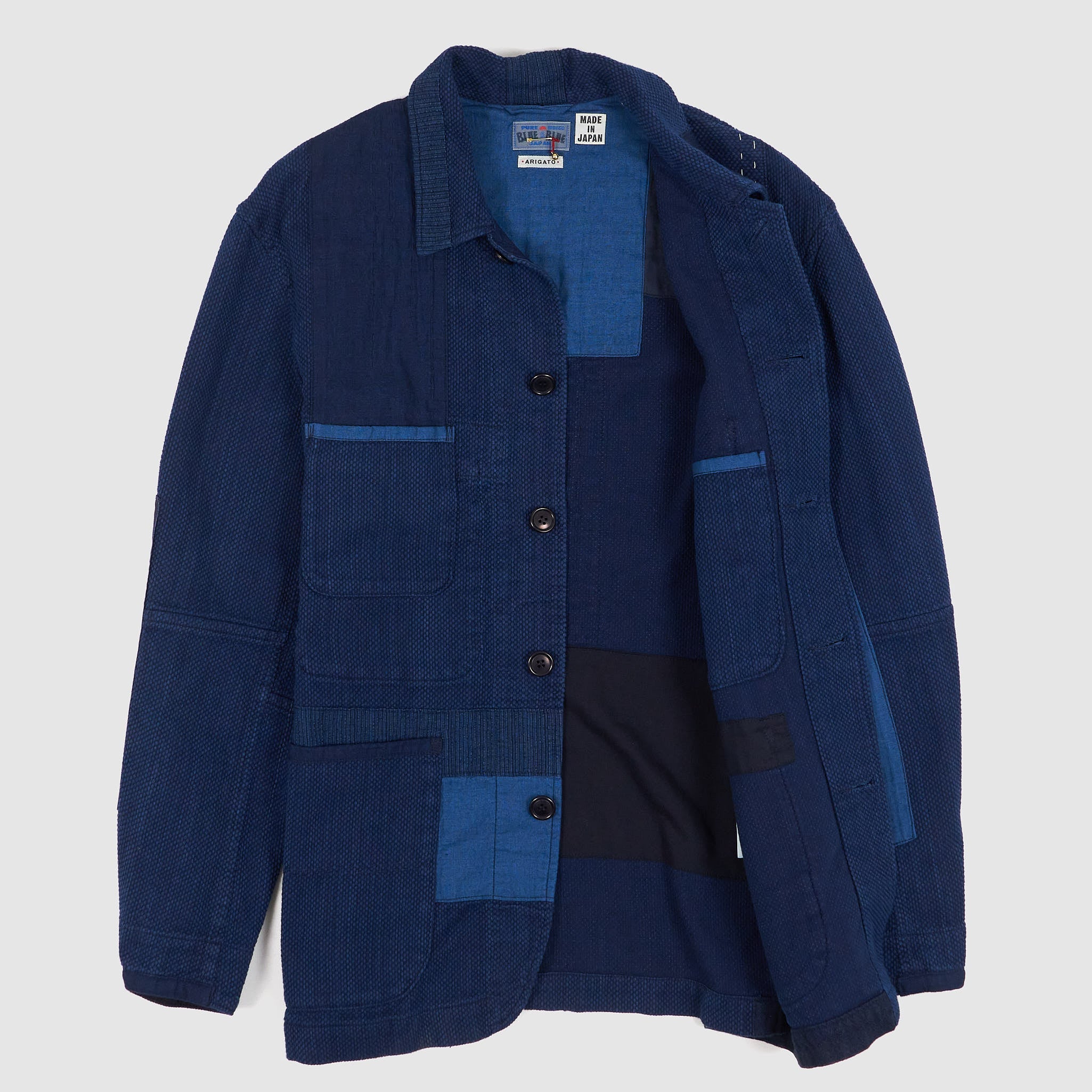 BLUE BLUE JAPAN 羽織　【最終値下げ】 ホンアイサシコ ネンリン リバーシブルジャケット - BLUE BLUE JAPAN ジャケット・アウター