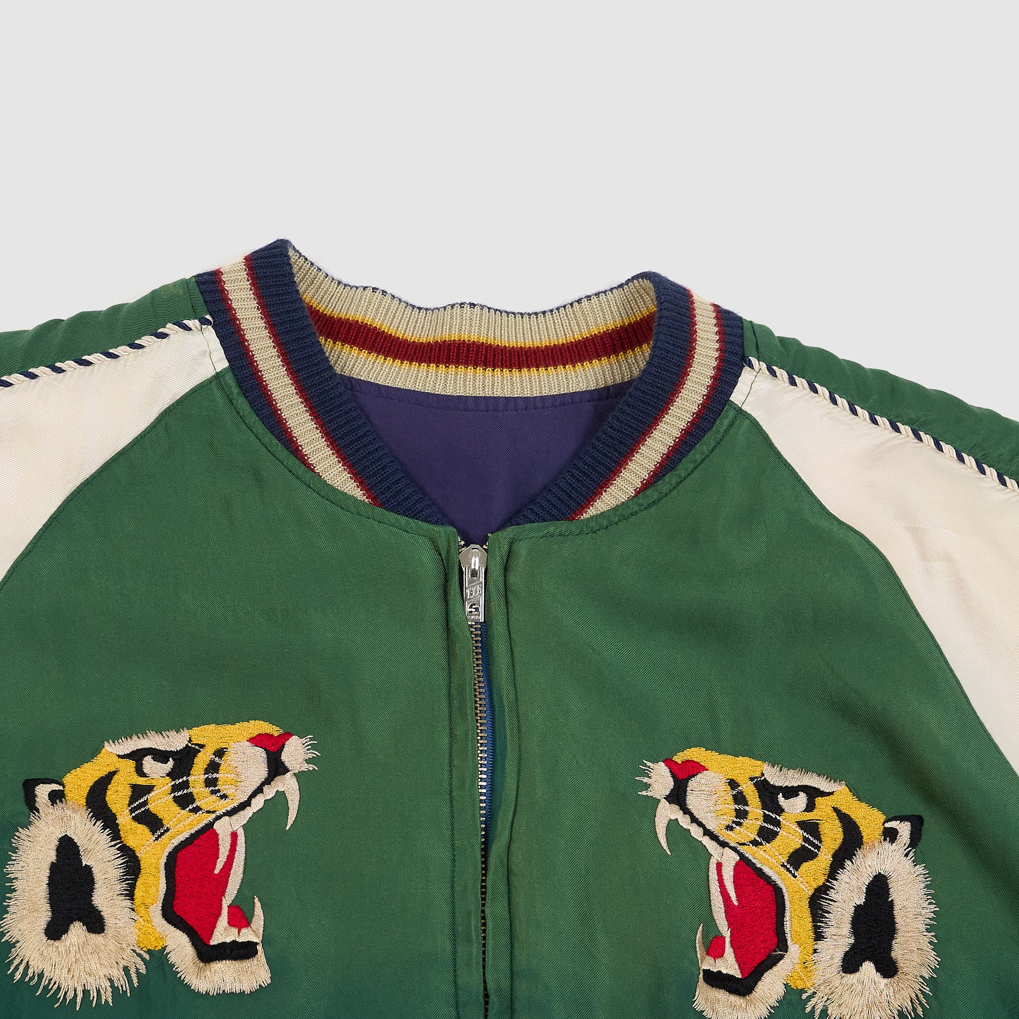 Taylor Toyo Tiger-Dragon Reversible Souvenir Jacket - DeeCee style
