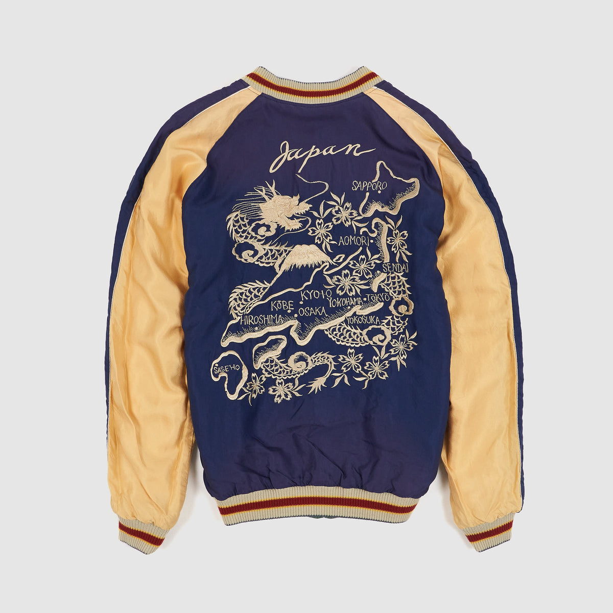 Taylor Toyo Tiger-Dragon Reversible Souvenir Jacket