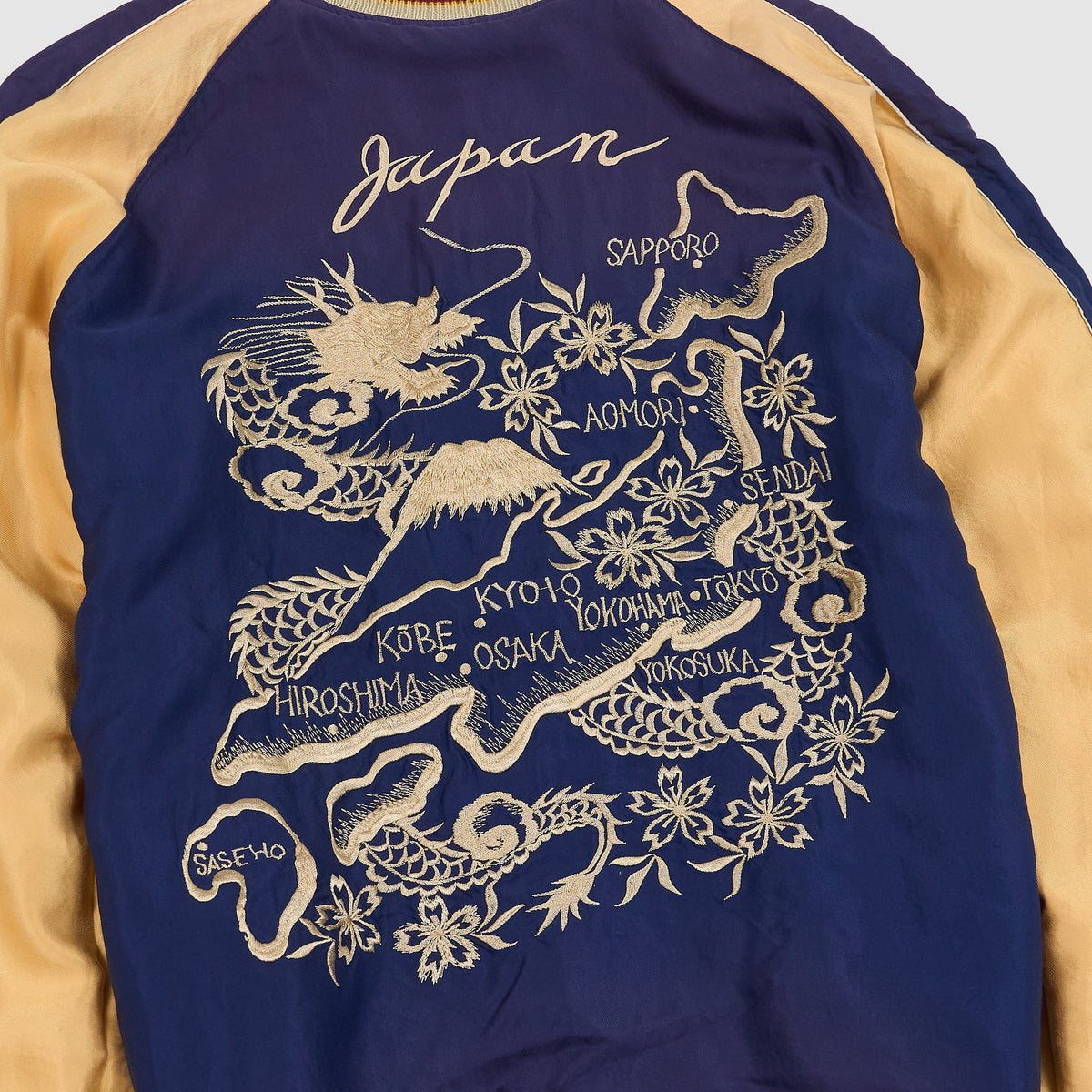 Taylor Toyo Tiger-Dragon Reversible Souvenir Jacket