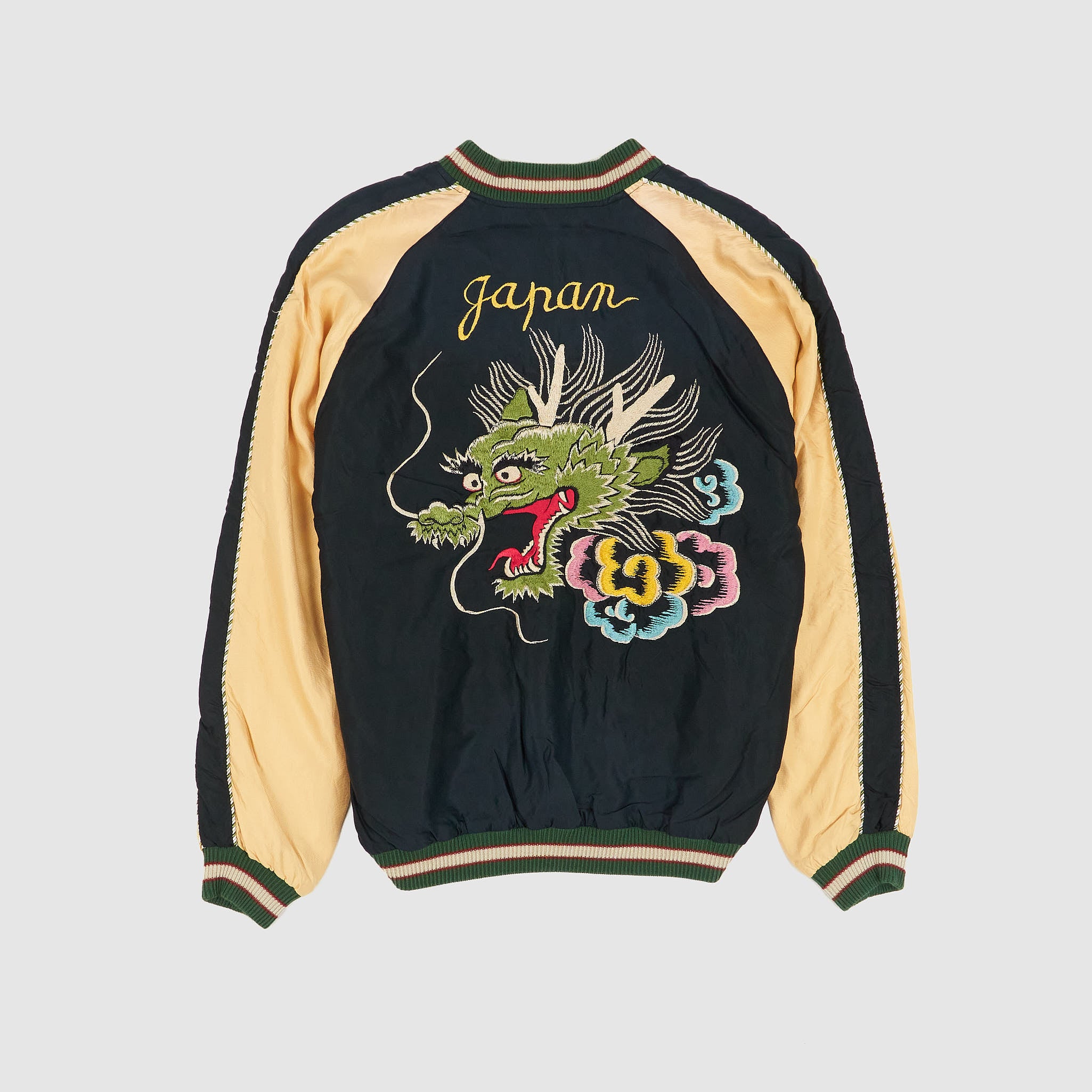 TAILOR TOYO “EAGLE” × “BLACK DRAGON” Lot No. TT15173-119 / Early 1950s Style Acetate Souvenir Jacket