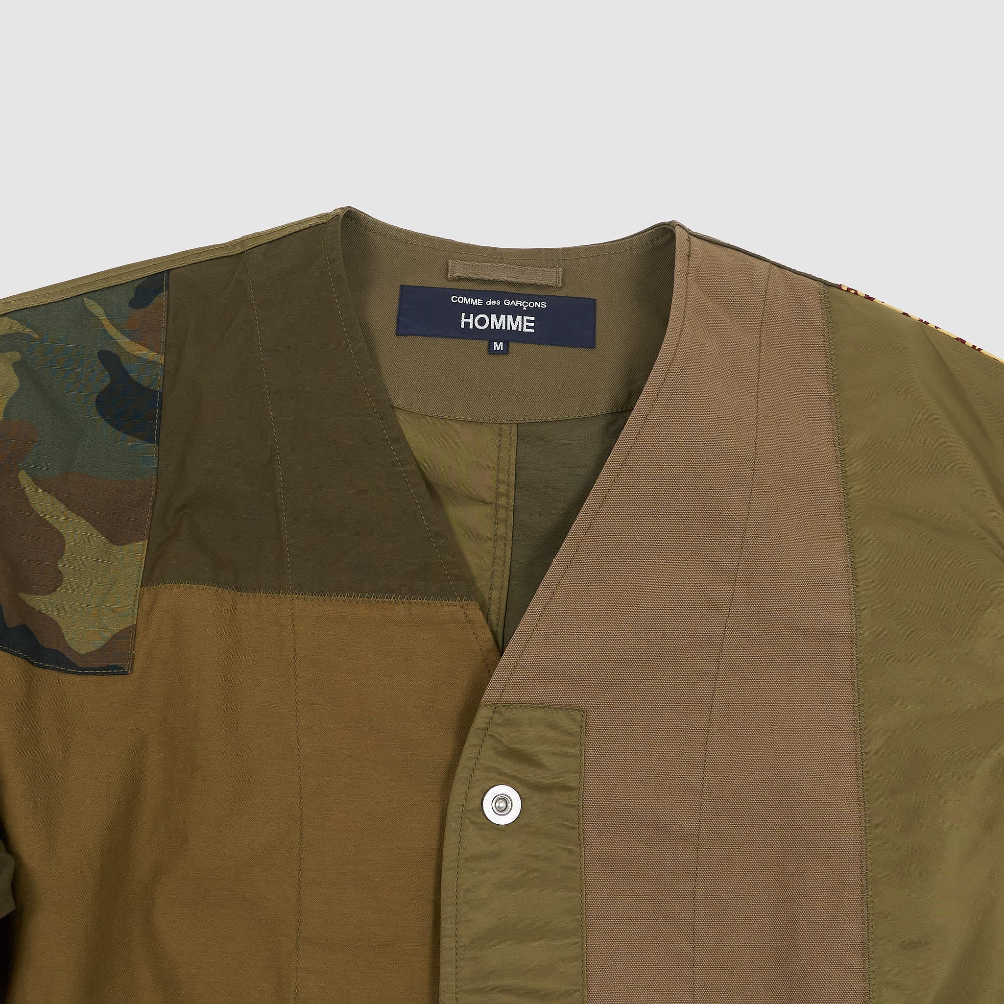 Comme Des Garçons Homme Patchwork Kimono Jacket - DeeCee style