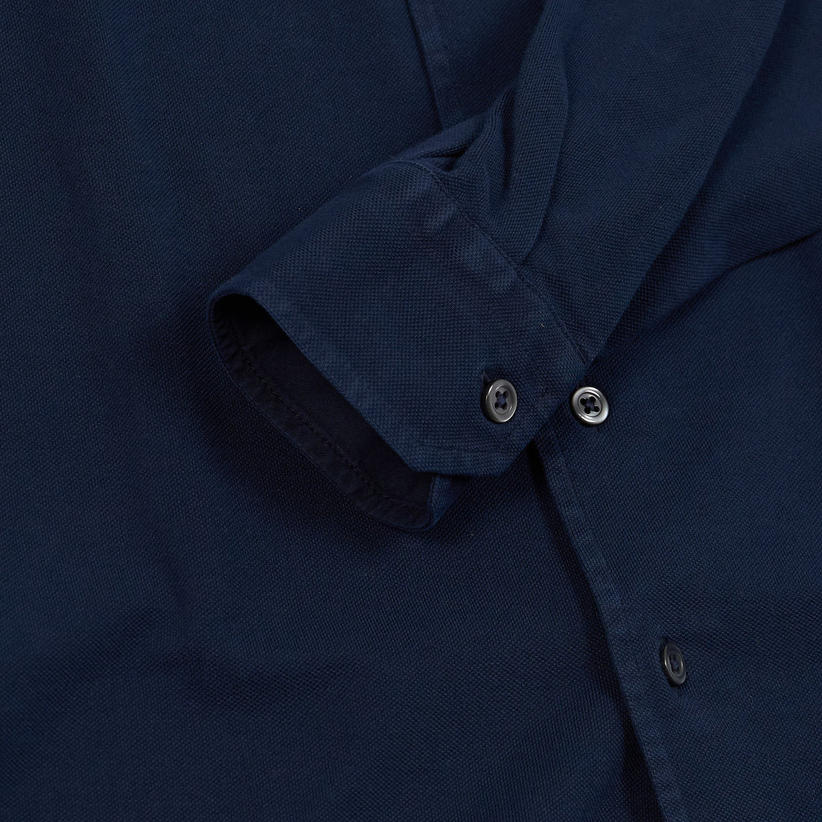 Gran Sasso Piqué Long Sleeve Shirt