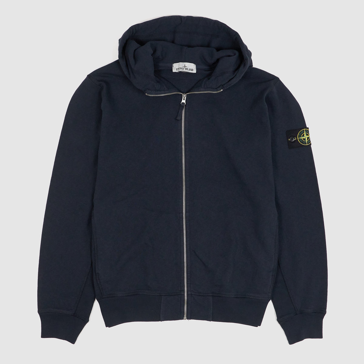 Stone Island Full Zip Hooded Knit Pullover
