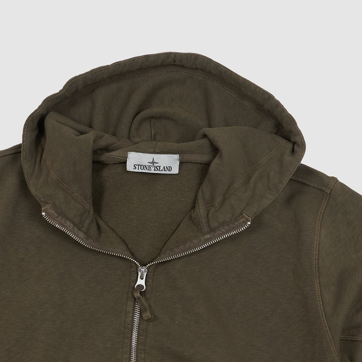 Stone Island Full Zip Hooded Knit Pullover