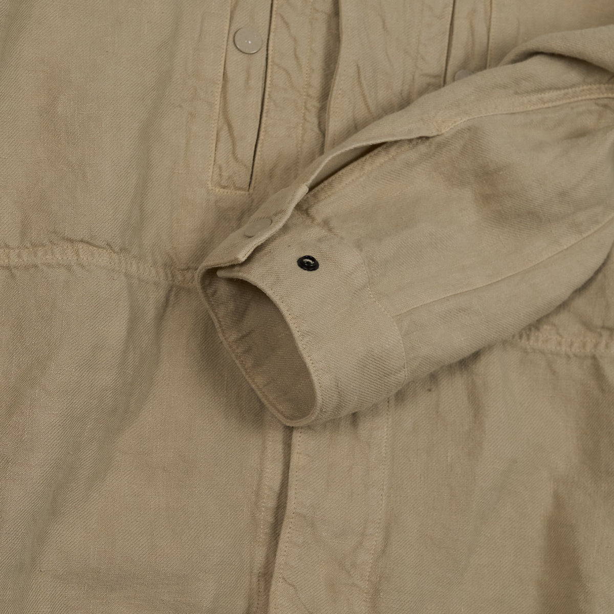 Stone Island Ghost Piece Heavy Linen Overshirt