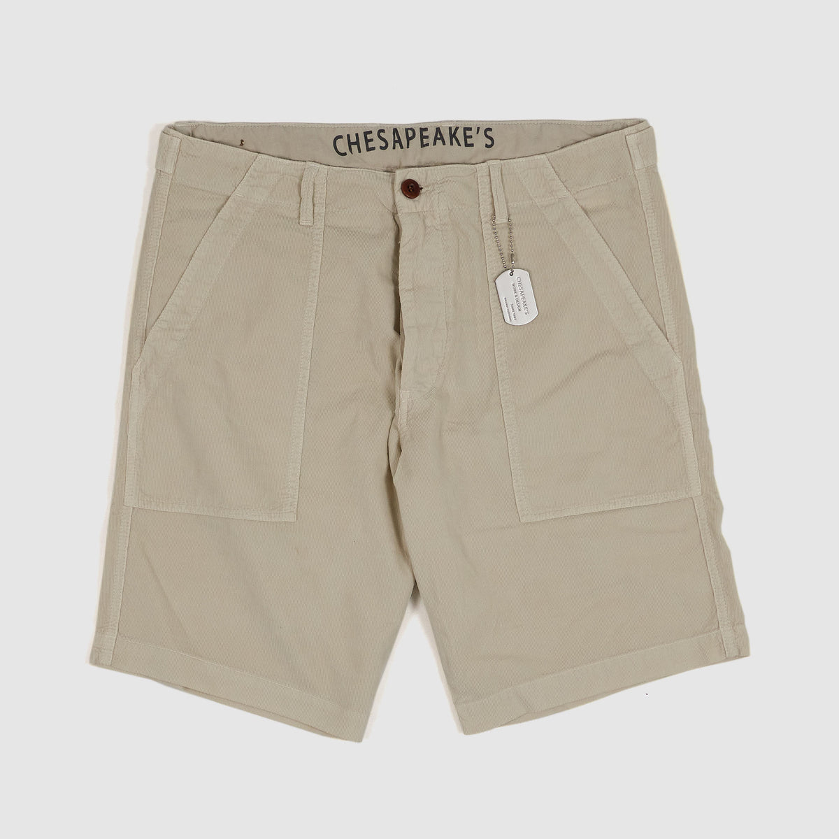 Chesapeake&#39;s Corduroy Fatigue Bermuda Shorts