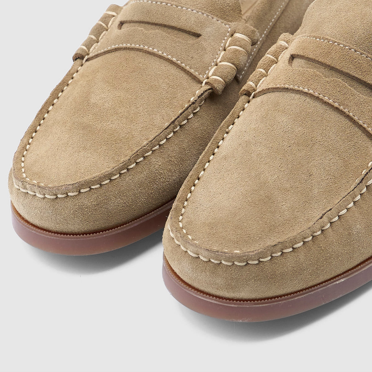 Paraboot Coraux Suede Moc Toe Loafer