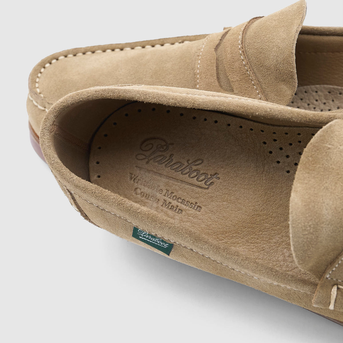 Paraboot Coraux Suede Moc Toe Loafer