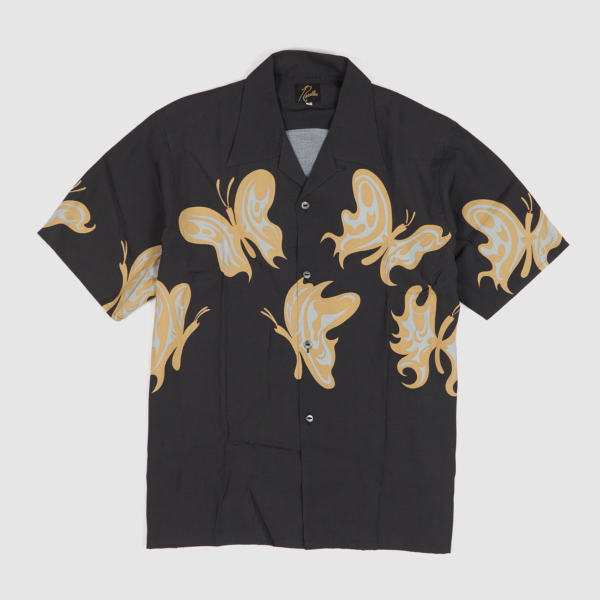 Needles Japan x Kae Tanaka Papillon Short Sleeve Shirt - DeeCee style