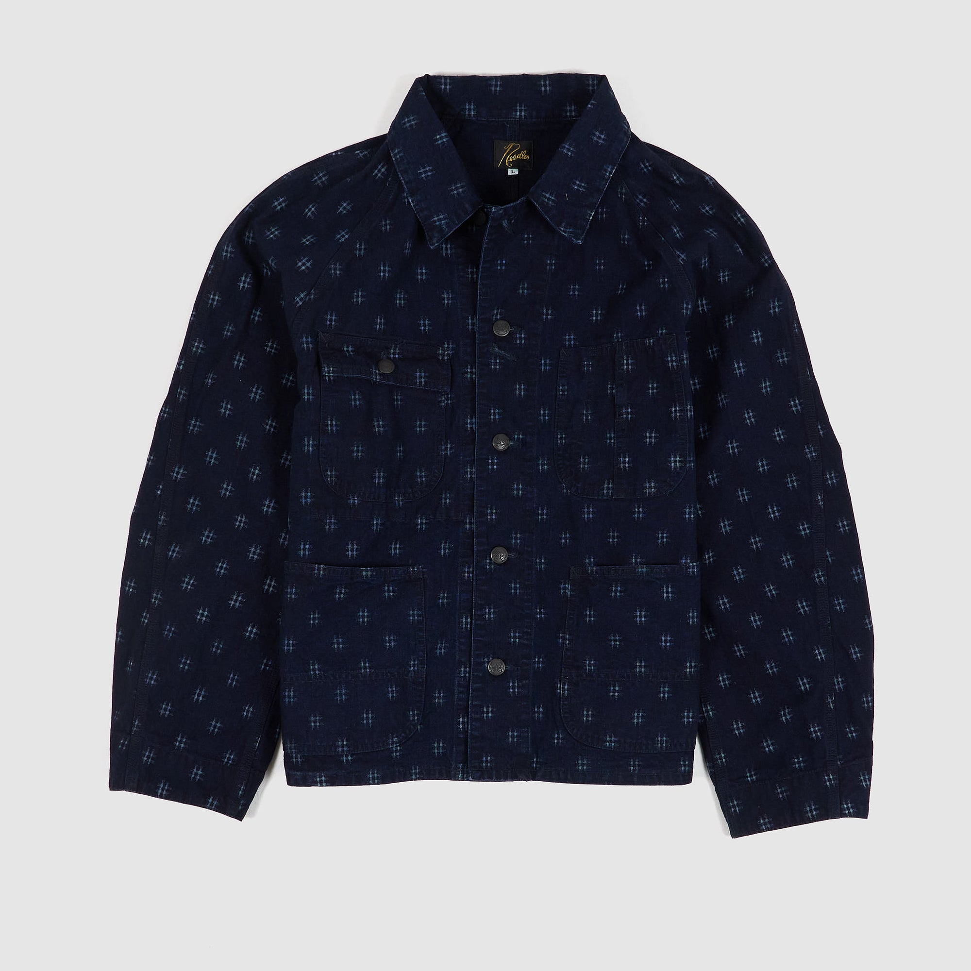 Needles Kasuri Multi Pocket Work Jacket