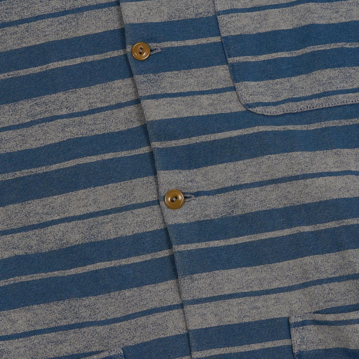 Double RL Camp Collar Jersey Pocket Over-Shirt