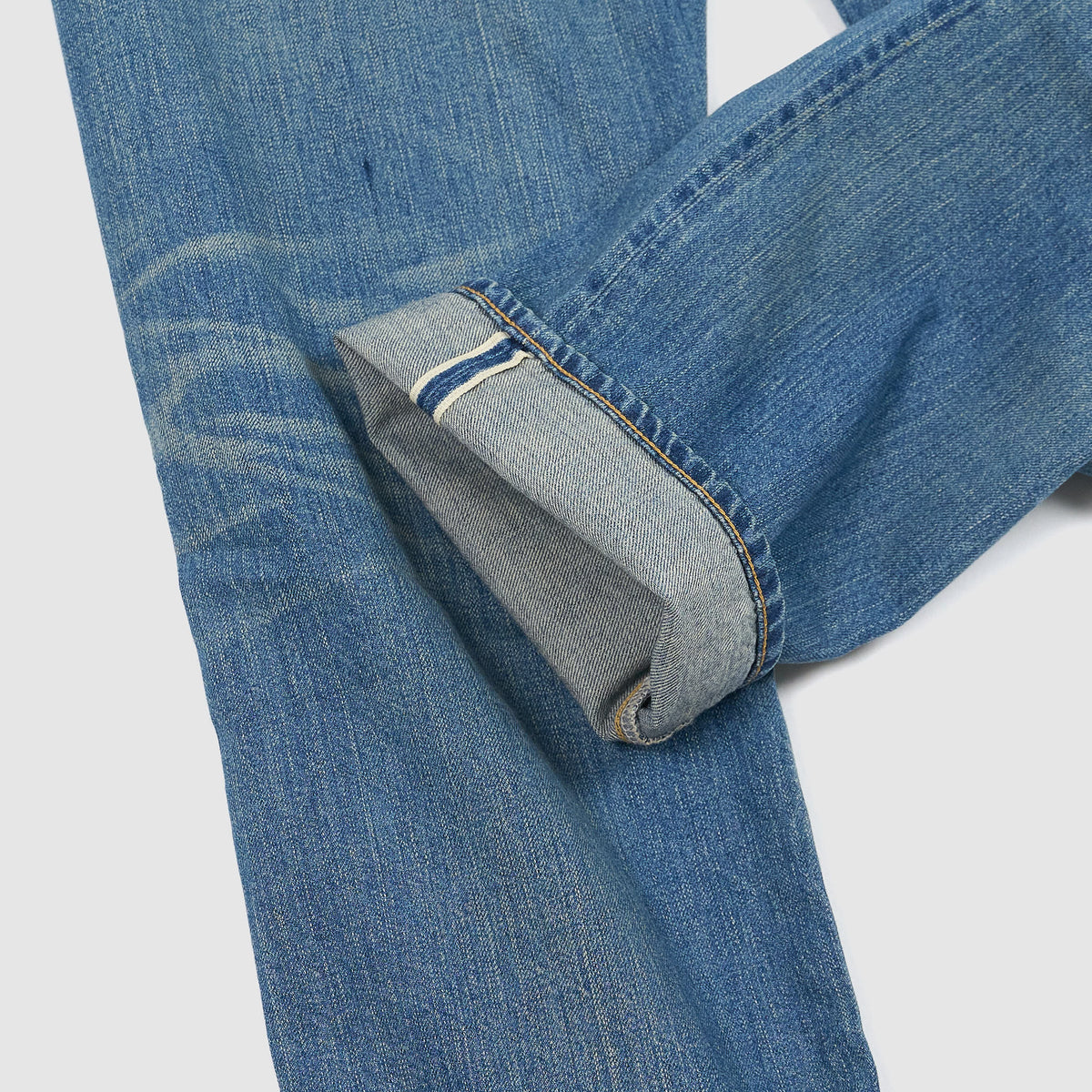 Junya Watanabe Man Straight Patched and Repaired Denim Jeans