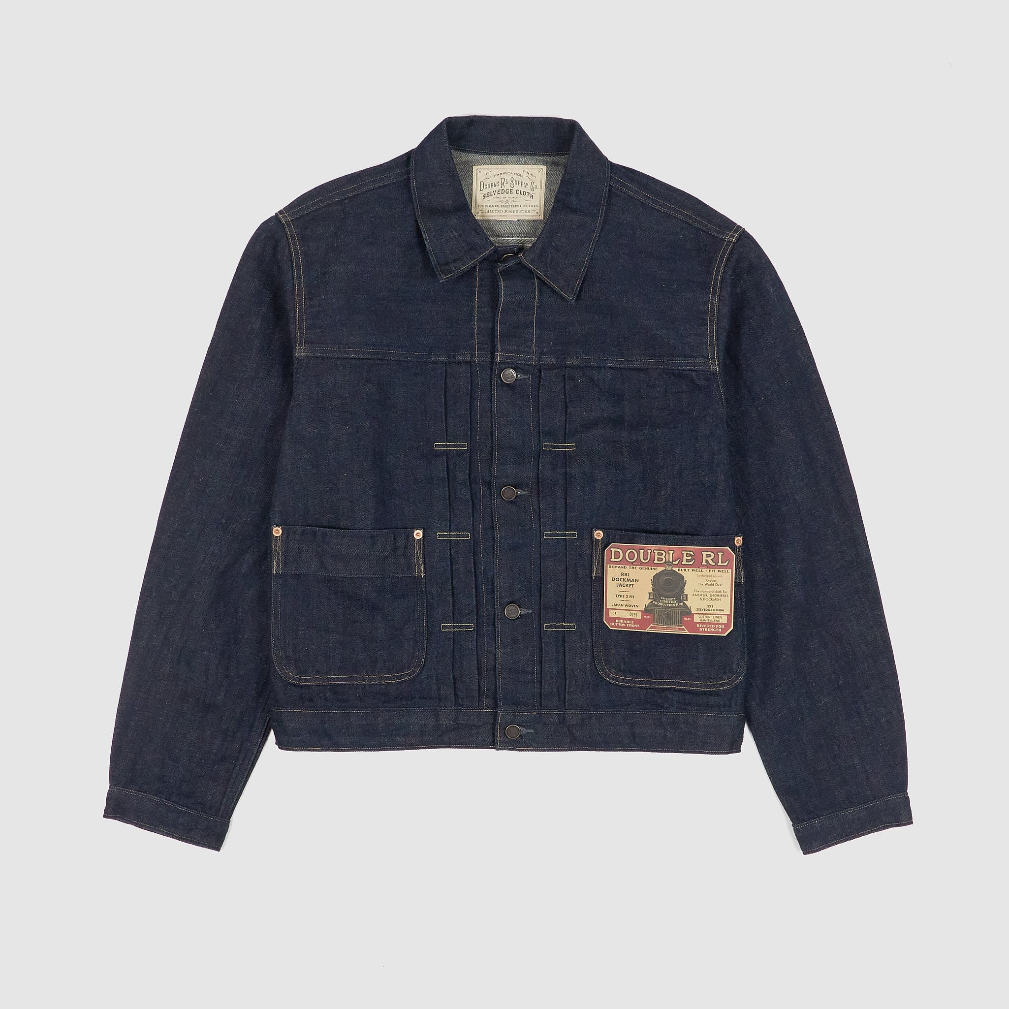 Double RL Dockman Denim Jacket - DeeCee style