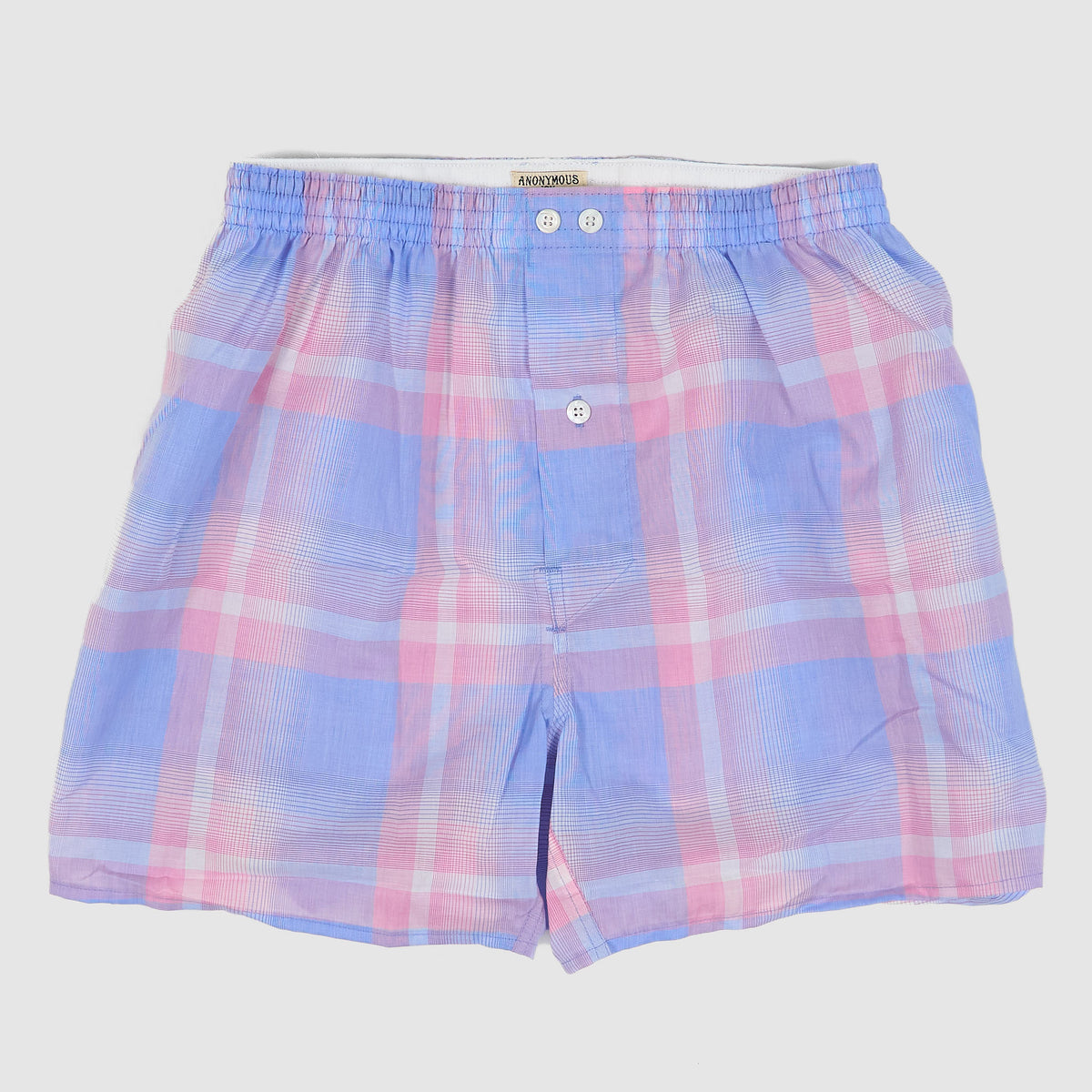 Anonymous Ism Fine Plaid Pattern Boxers