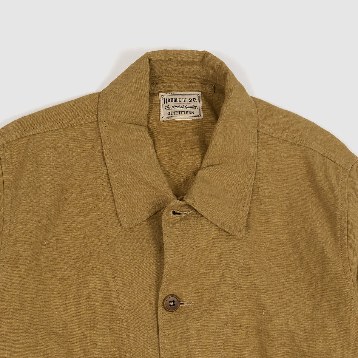 Double RL Linen-Cotton Canvas Jacket
