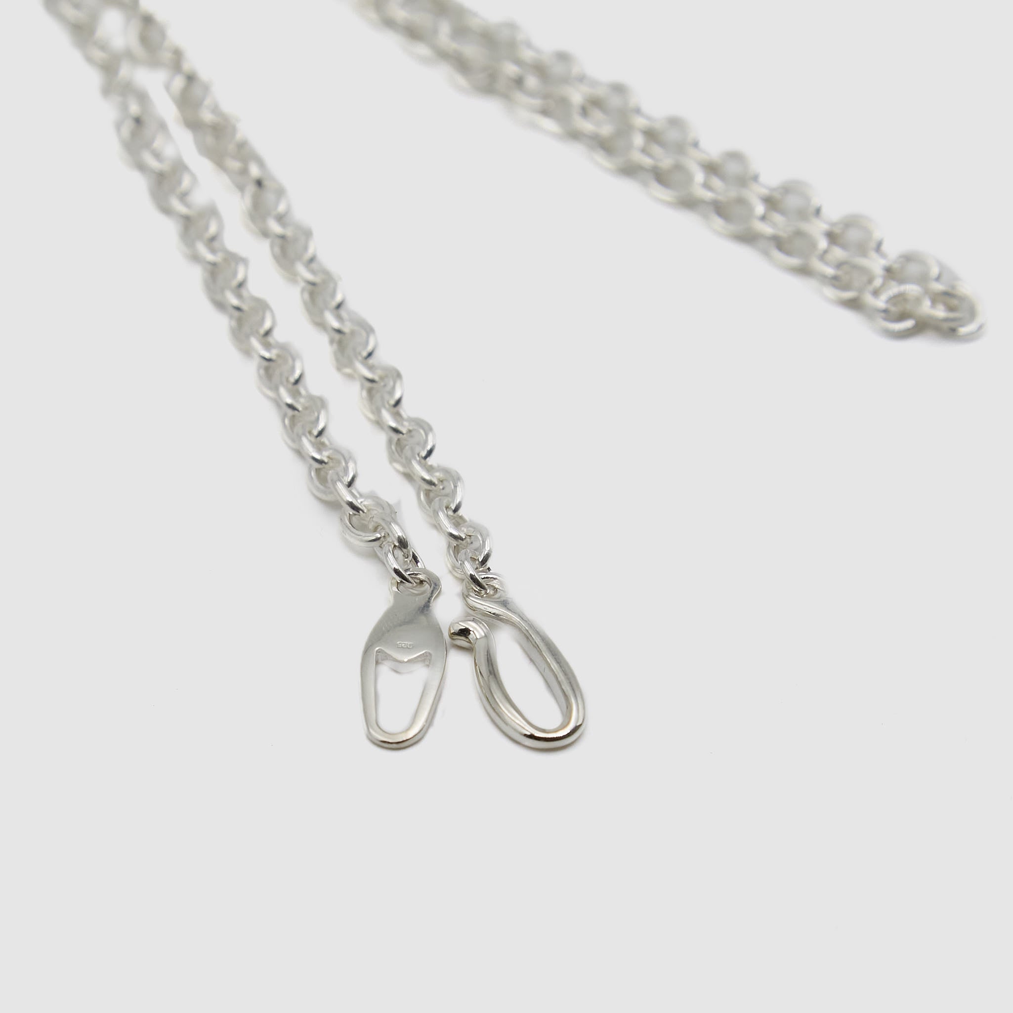 NEIGHBORHOOD SILVER PLAIN NECKLACE