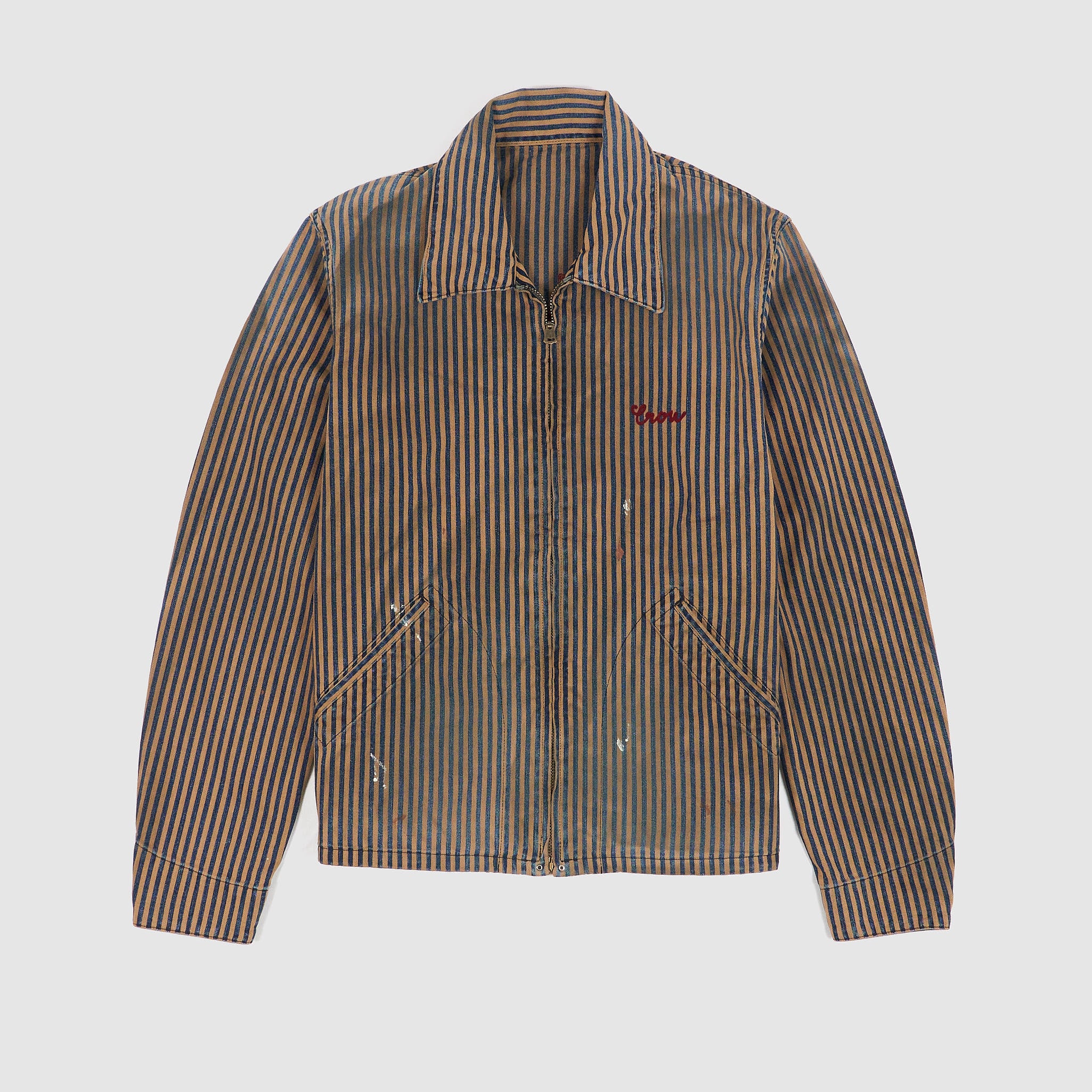 OLD CROW SPEED SHOP 長袖シャツ グレー Old Crow Speed Shop by Glad Hand & Co. - DeeCee style