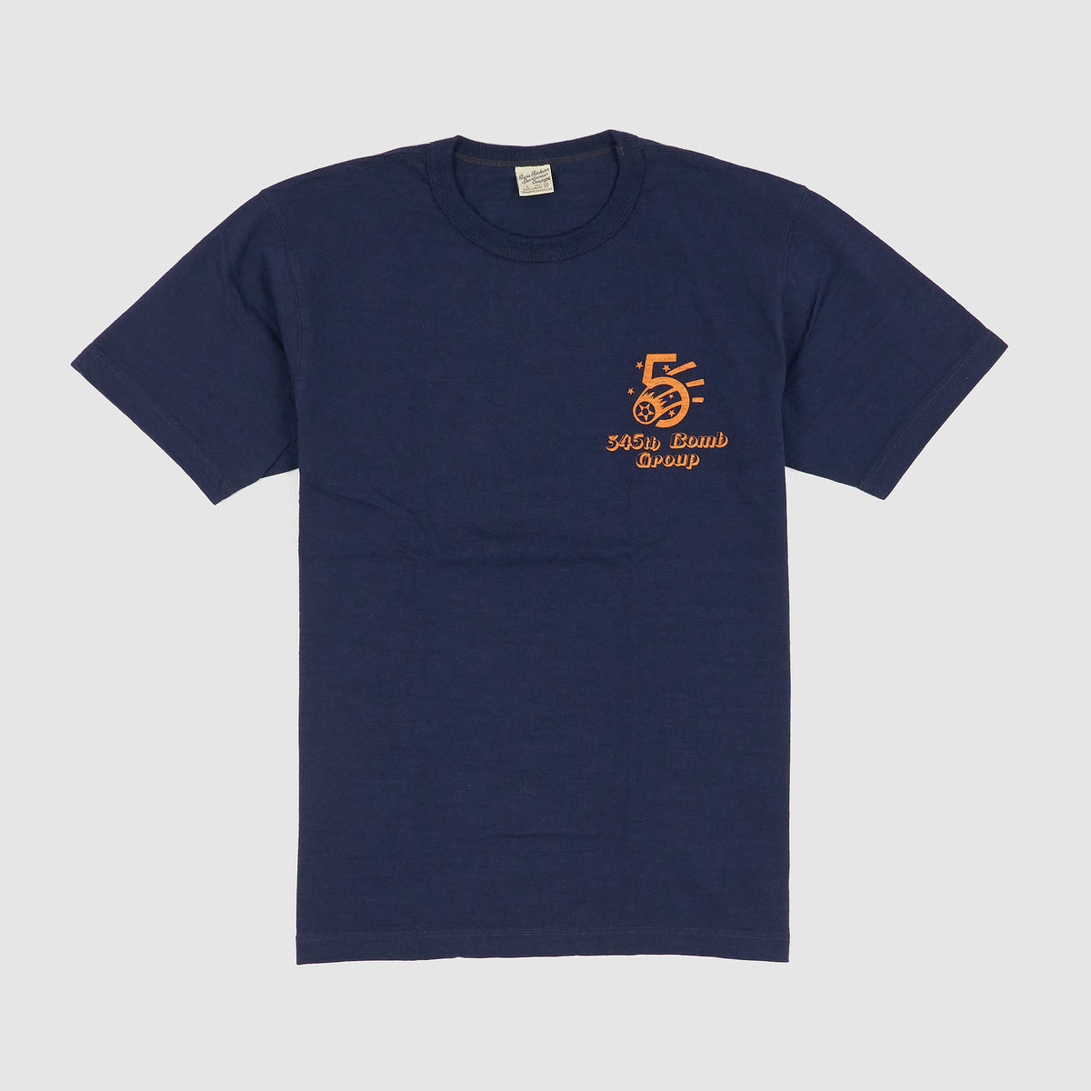 Buzz Rickson`s 345th Bomb Group Crew Neck T-Shirt