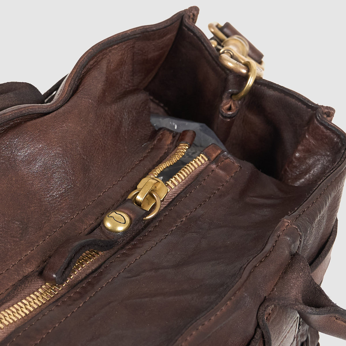 Campomaggi Woven  Leather Bag