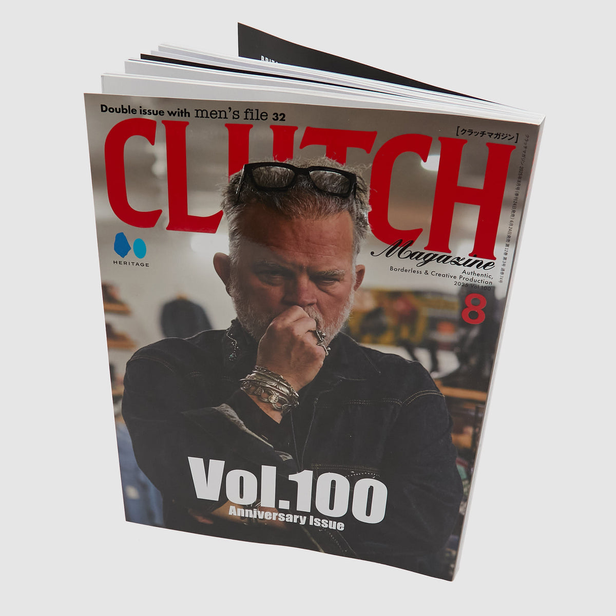 Men's File Magazine Vol. 32  plus Clutch Magazine Vol. 100