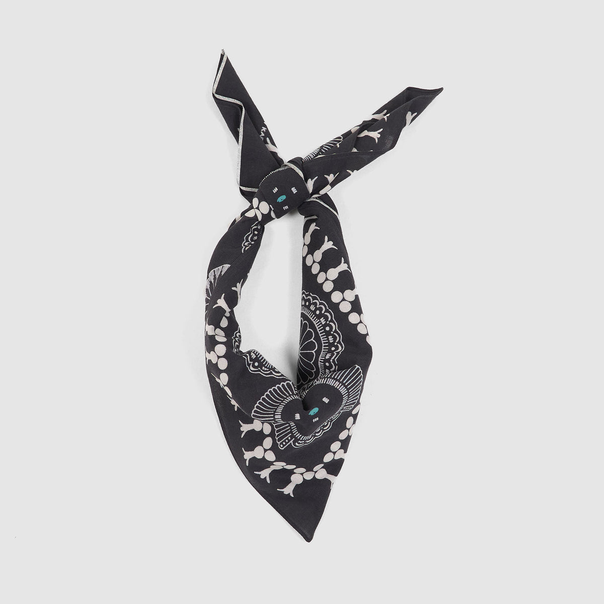 Kapital Navy Conchos Bandana