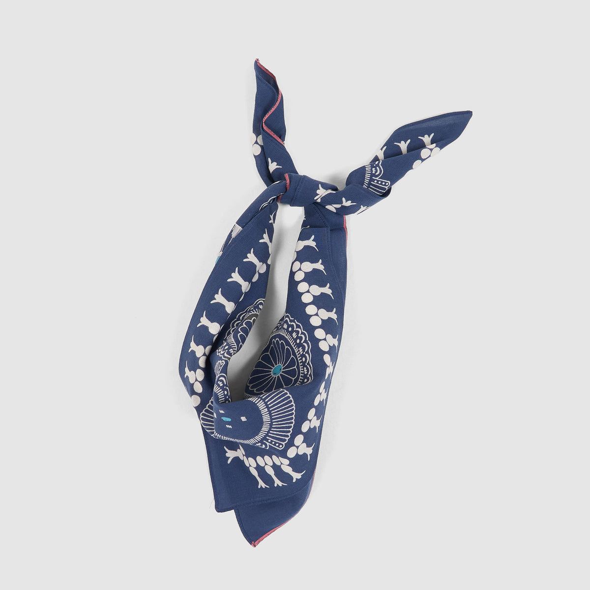 Kapital Navy Conchos Bandana