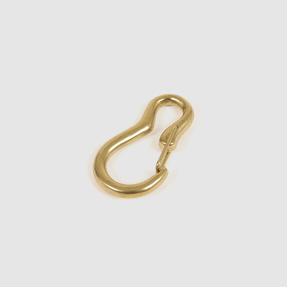 Kobashi Studio Sand Cast Brass Karabiner