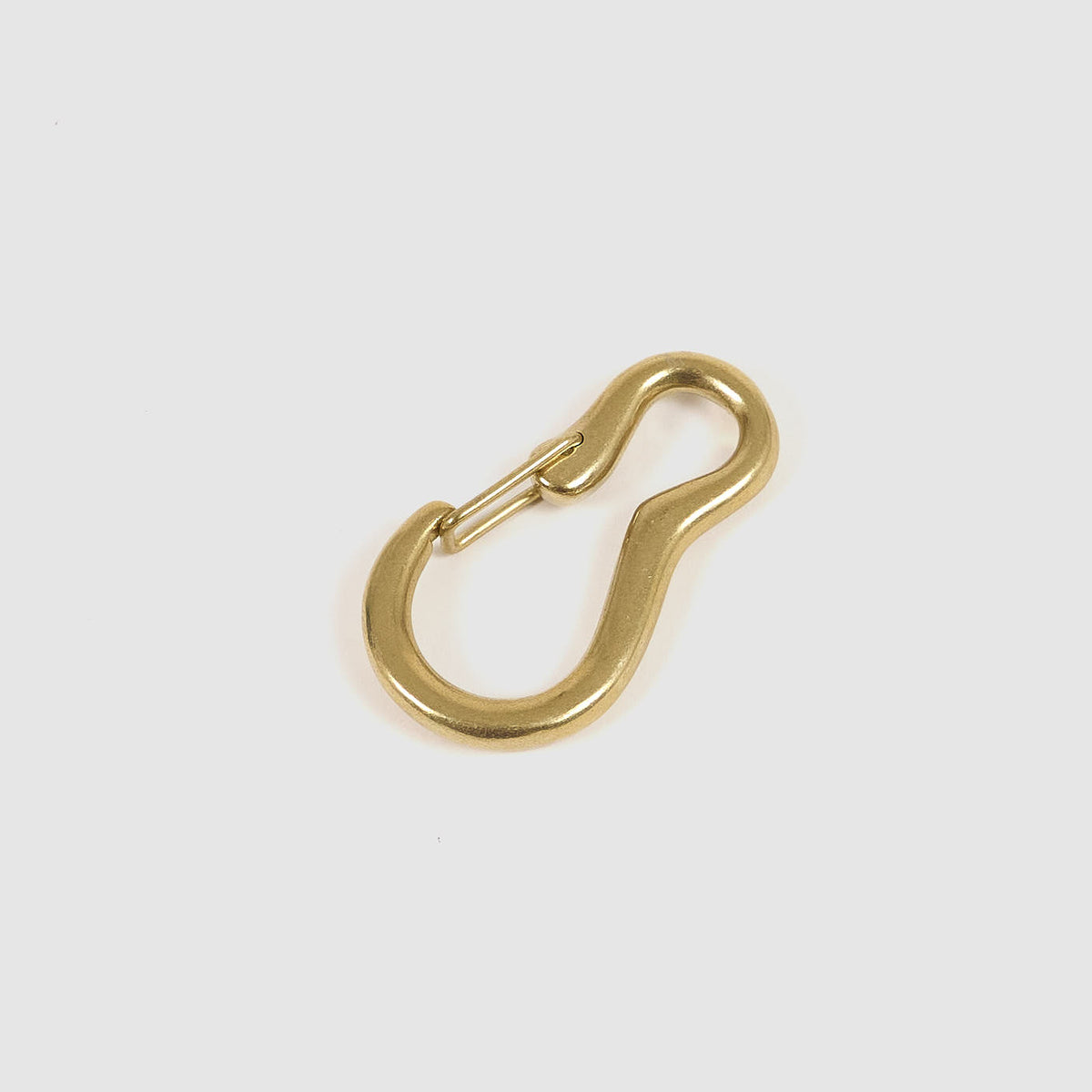 Kobashi Studio Sand Cast Brass Karabiner