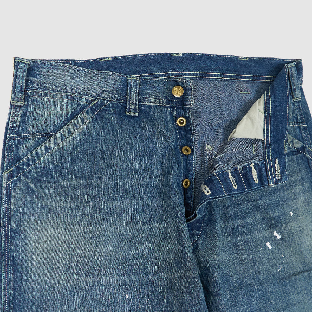 Sugar Cane Denim Time Worn Carpenter Pants