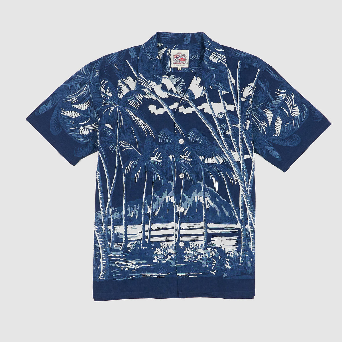 Sun Surf Cotton Short Sleeve Hawaiian Shirt