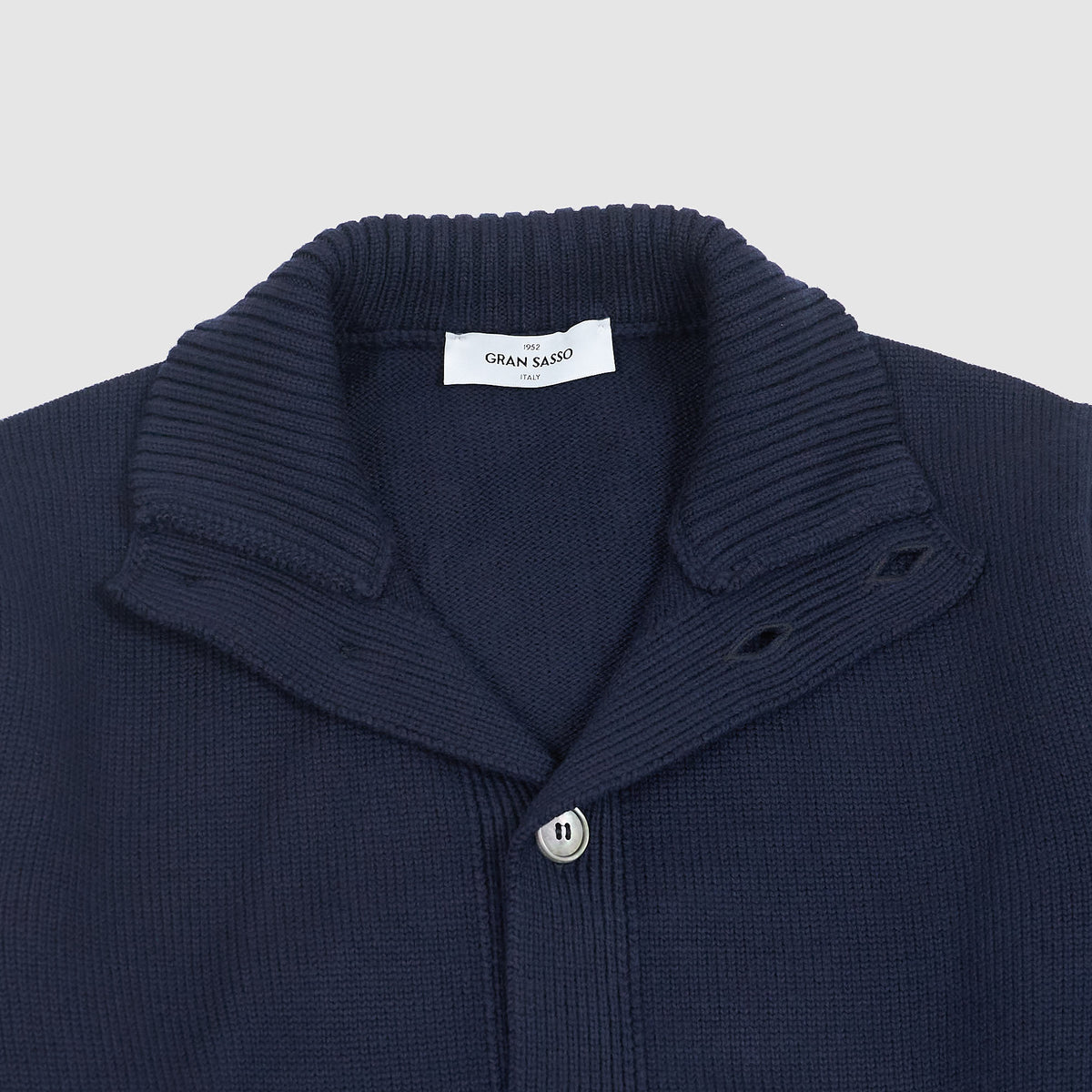 Gran Sasso Extra Fine Merino Full Buttons Sweater